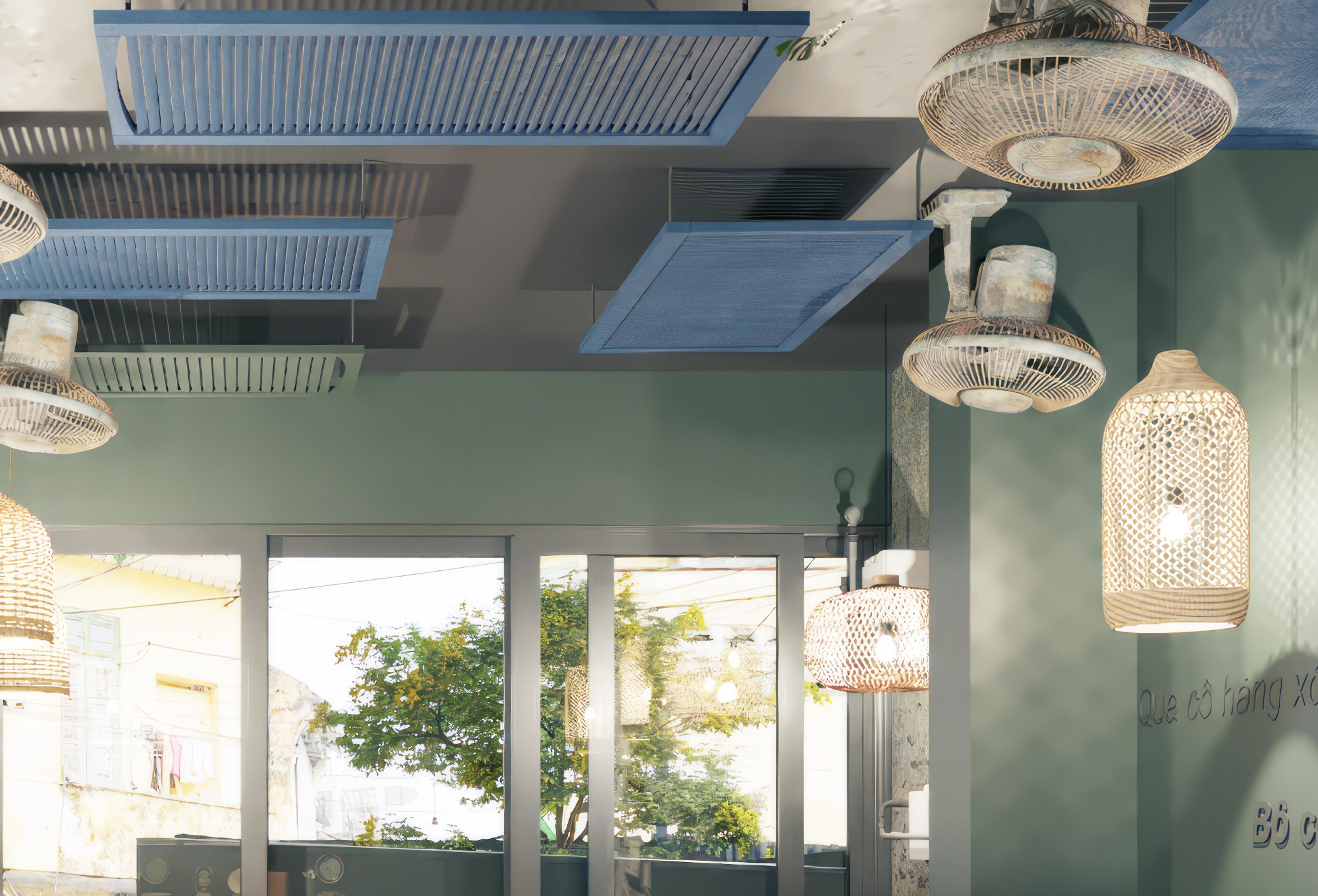 Modern coffee shop 3D model_3