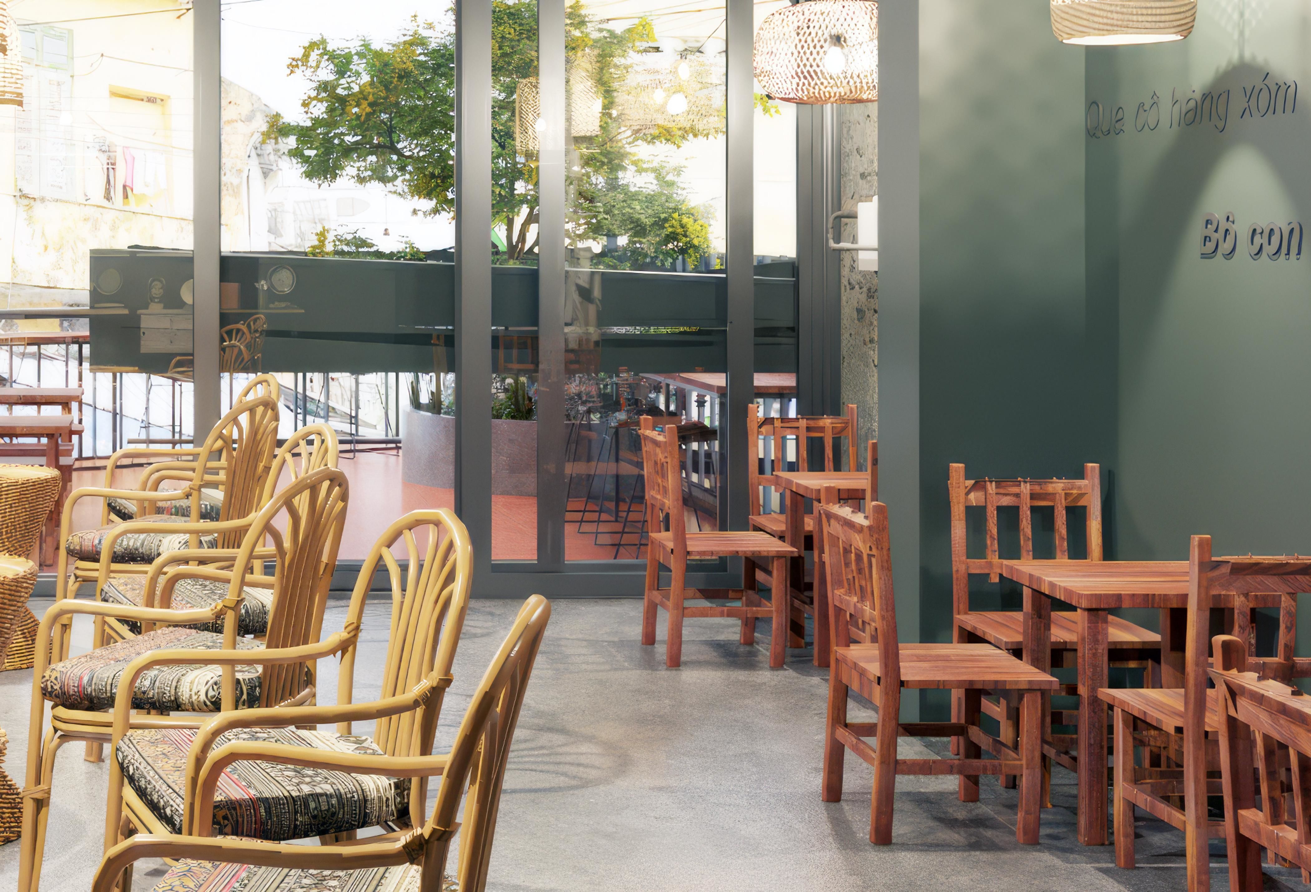 Modern coffee shop 3D model_5