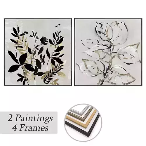 Wall Art Set 4153 3D model