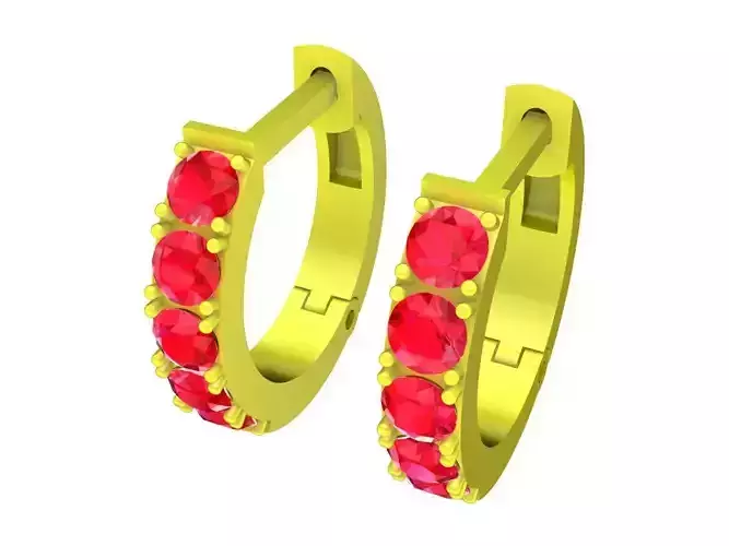 5889 kute diamond earrings