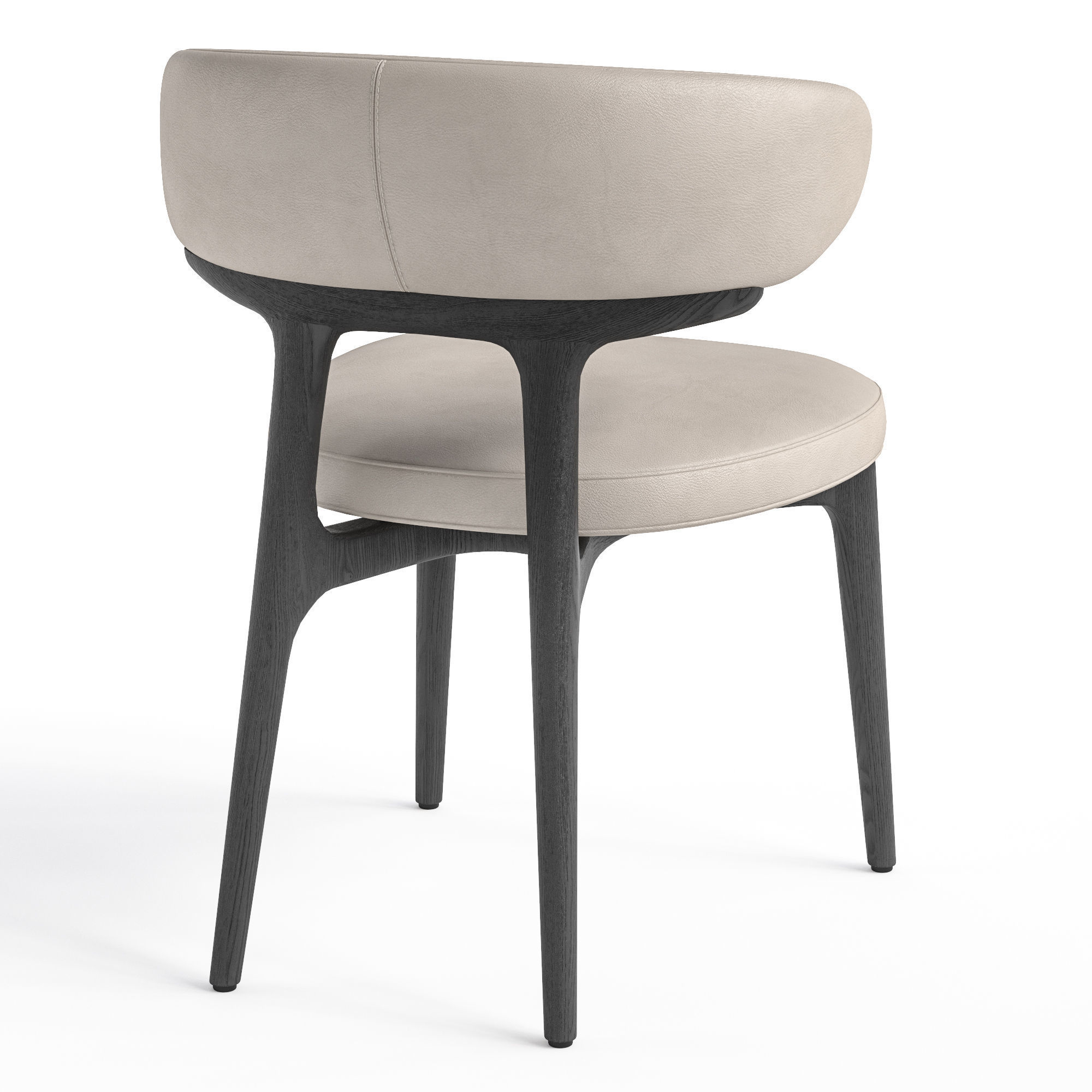 Baxter Clotilde chair 3D model_4
