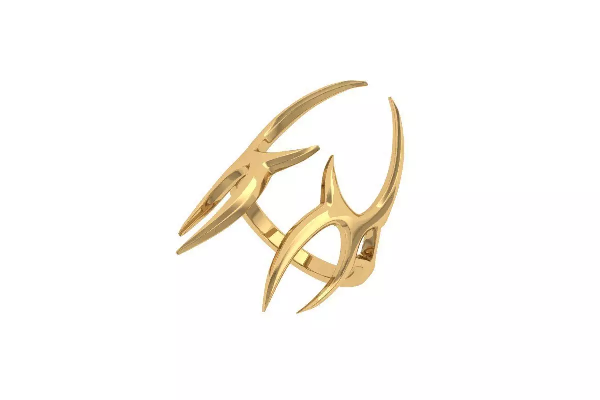 Loki Helmet Shaped Unisex Ring 3D print model