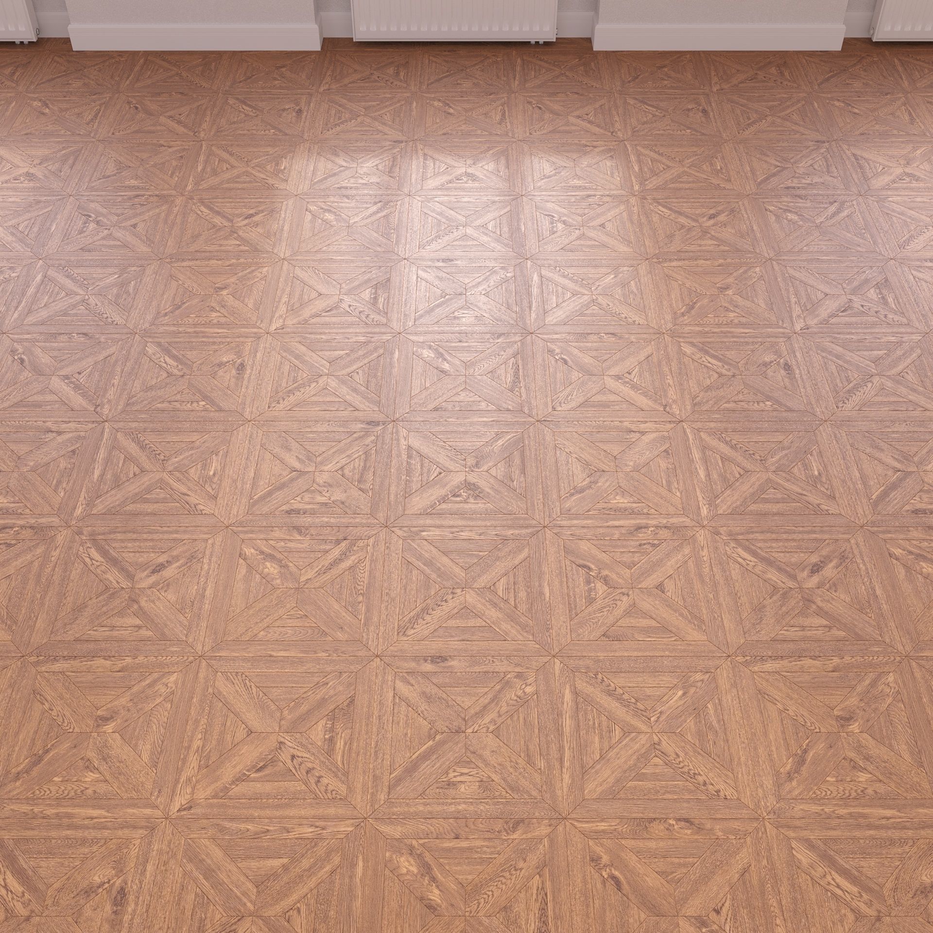 Parquet - Laminate - Wooden floor 2 in 1 Low-poly 3D model_4
