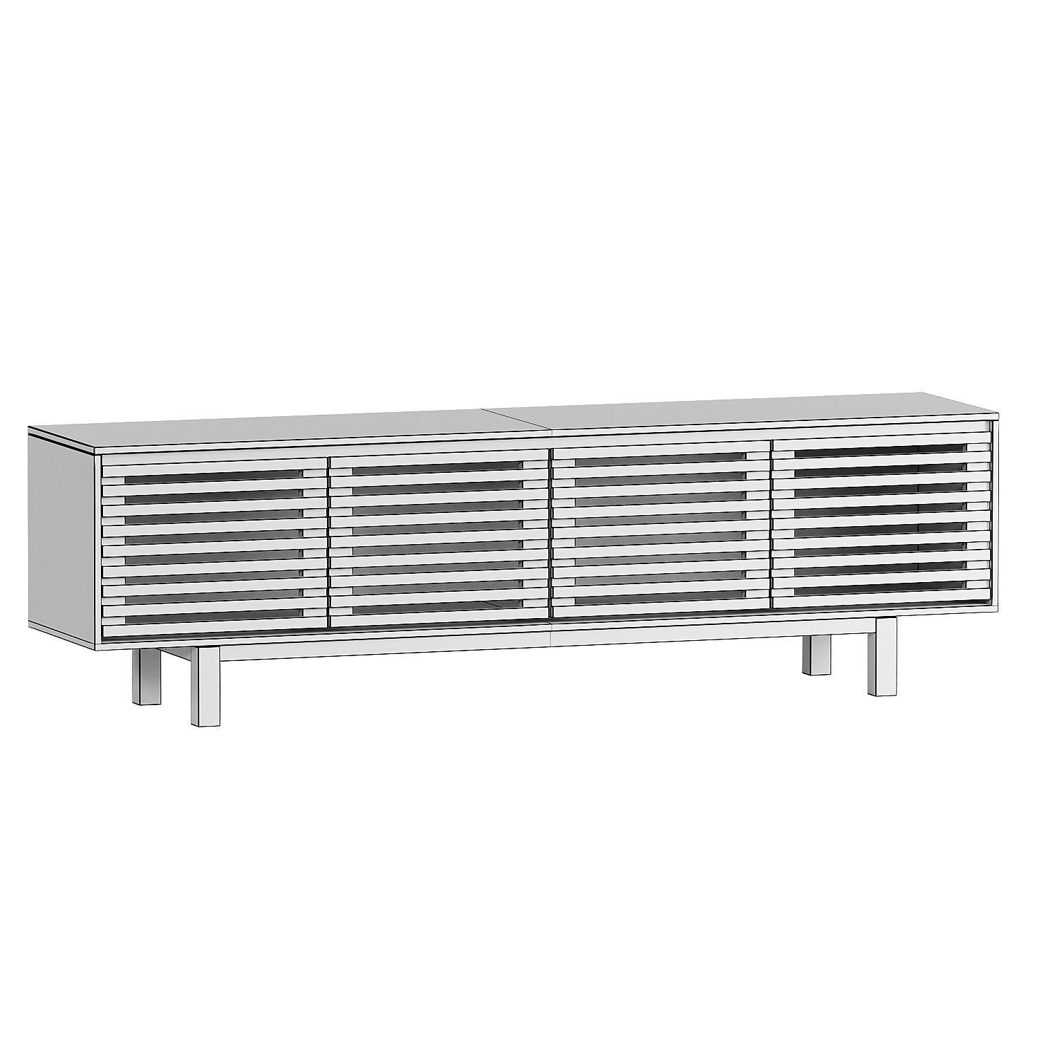 Bryce Media Console 3D model_1