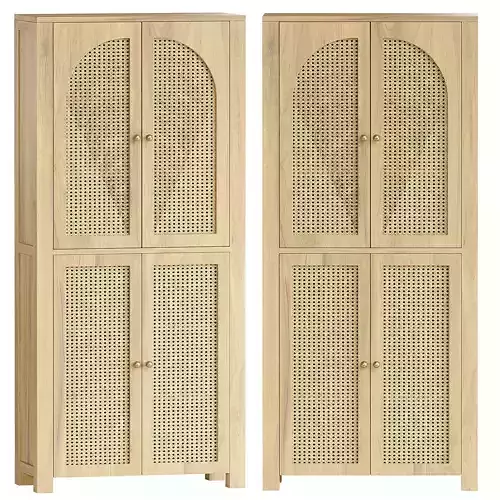 Cane Arches Tall Cabinet 3D model