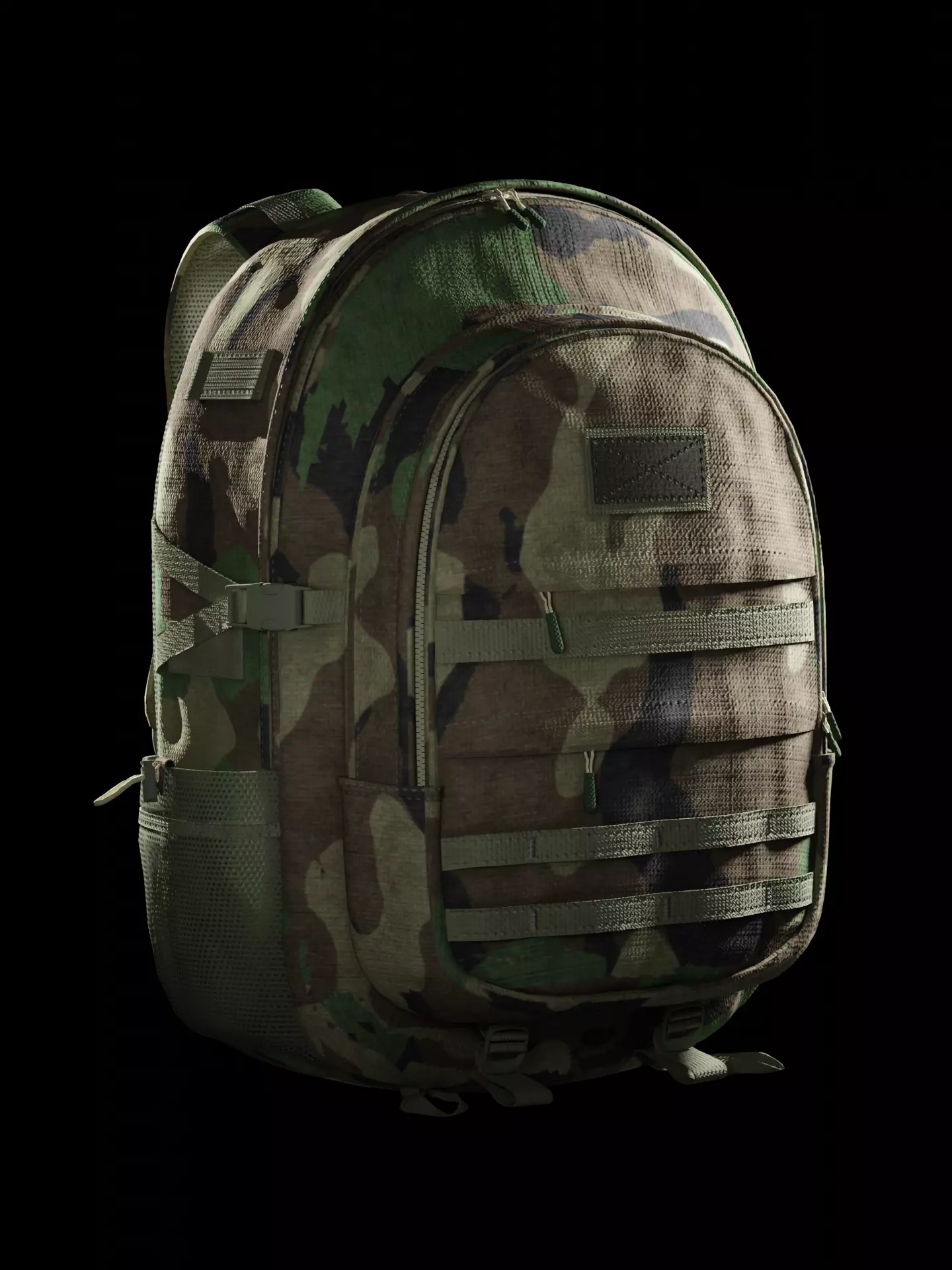 Backpack HAKKI 3D model_0
