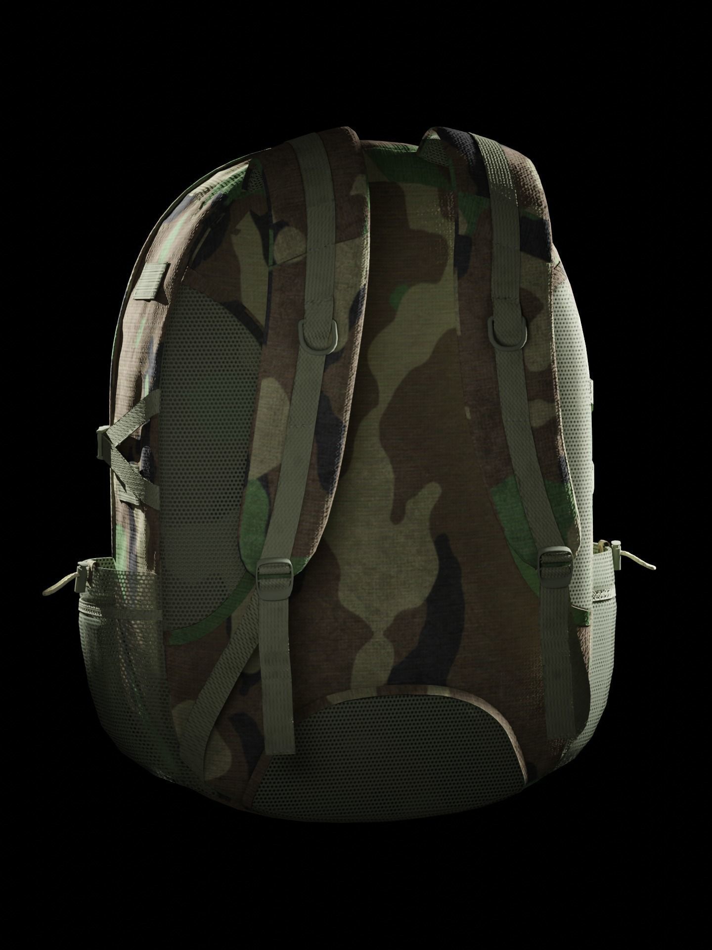 Backpack HAKKI 3D model_2