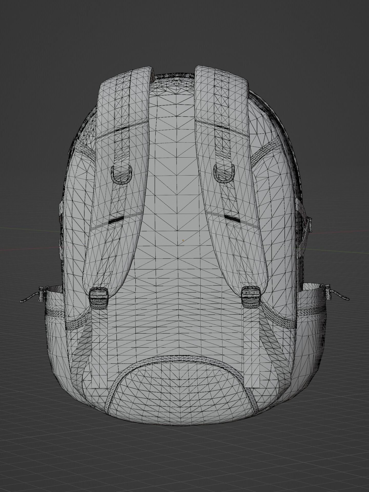 Backpack HAKKI 3D model_5