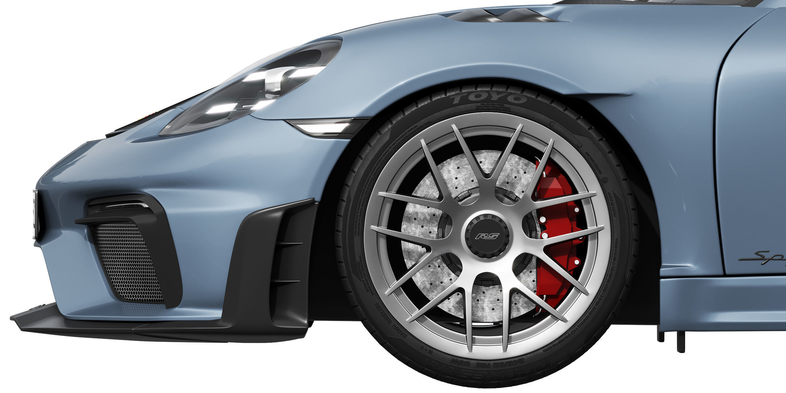 Porsche 718 Spyder RS 2024 3D model_19