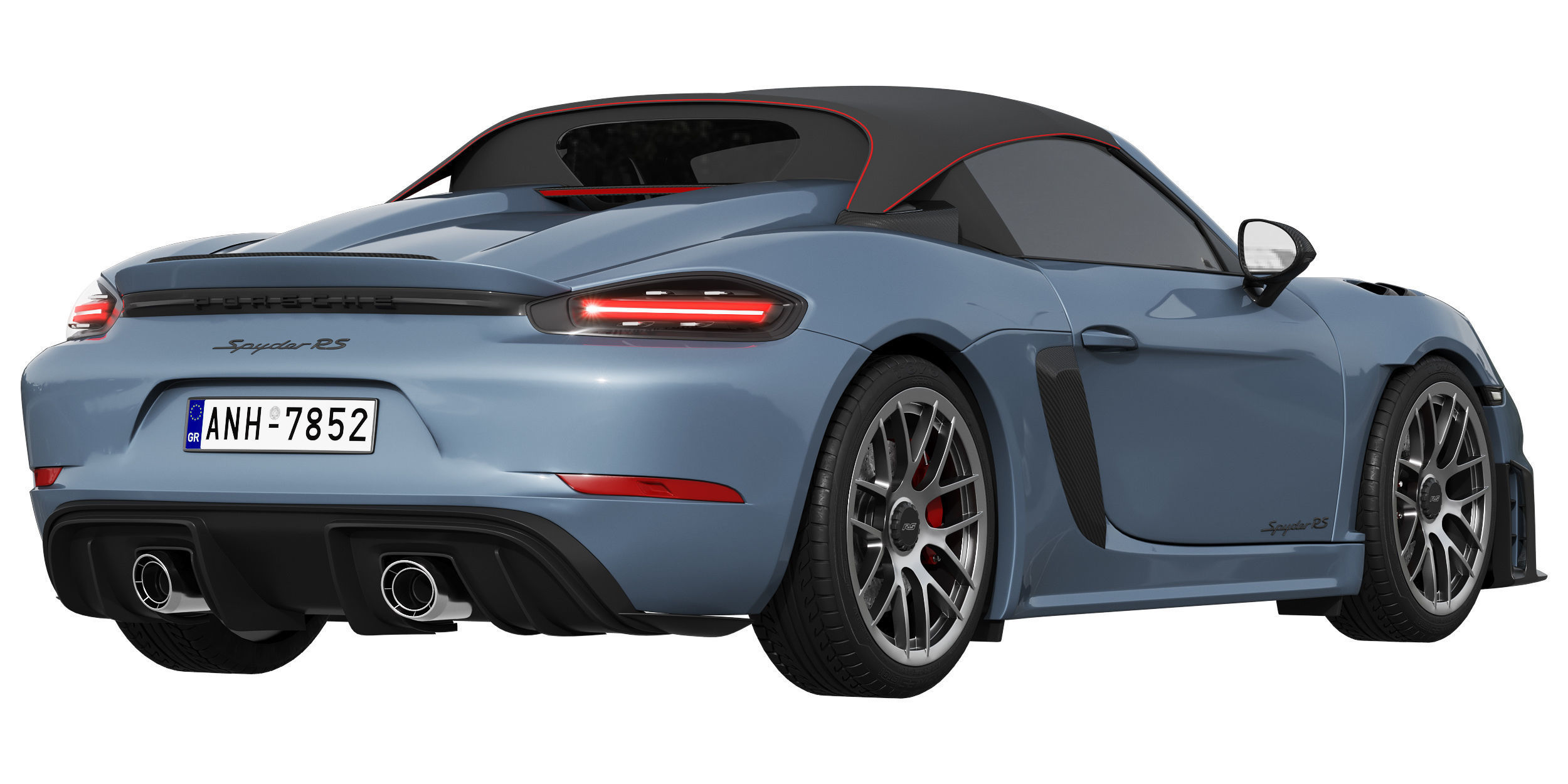 Porsche 718 Spyder RS 2024 3D model_7