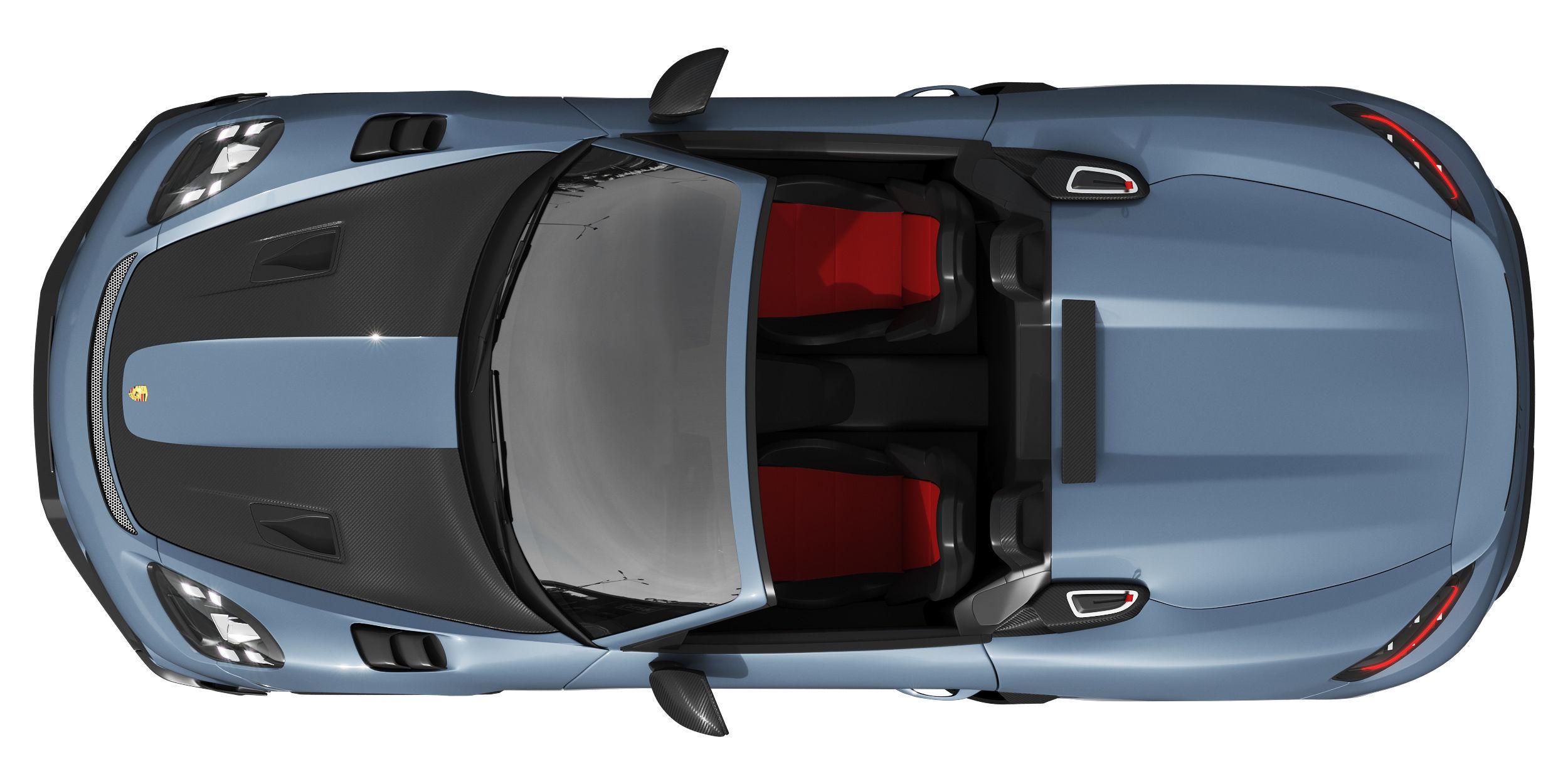 Porsche 718 Spyder RS 2024 3D model_16