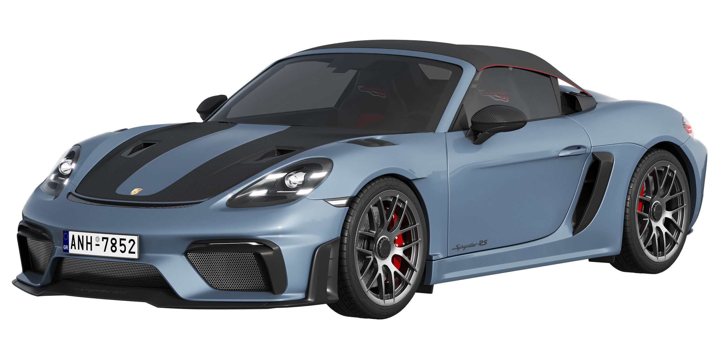 Porsche 718 Spyder RS 2024 3D model_1