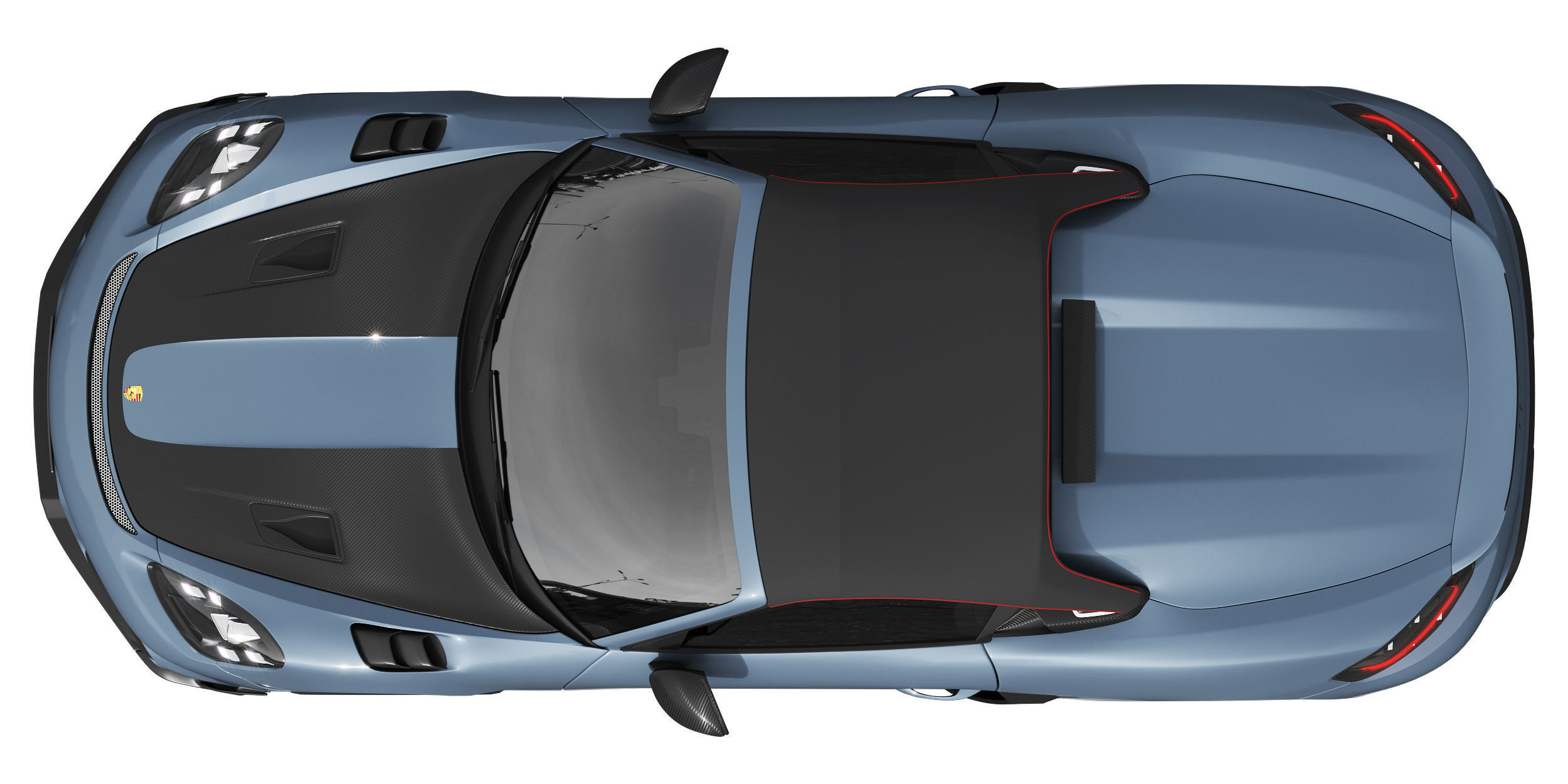 Porsche 718 Spyder RS 2024 3D model_17