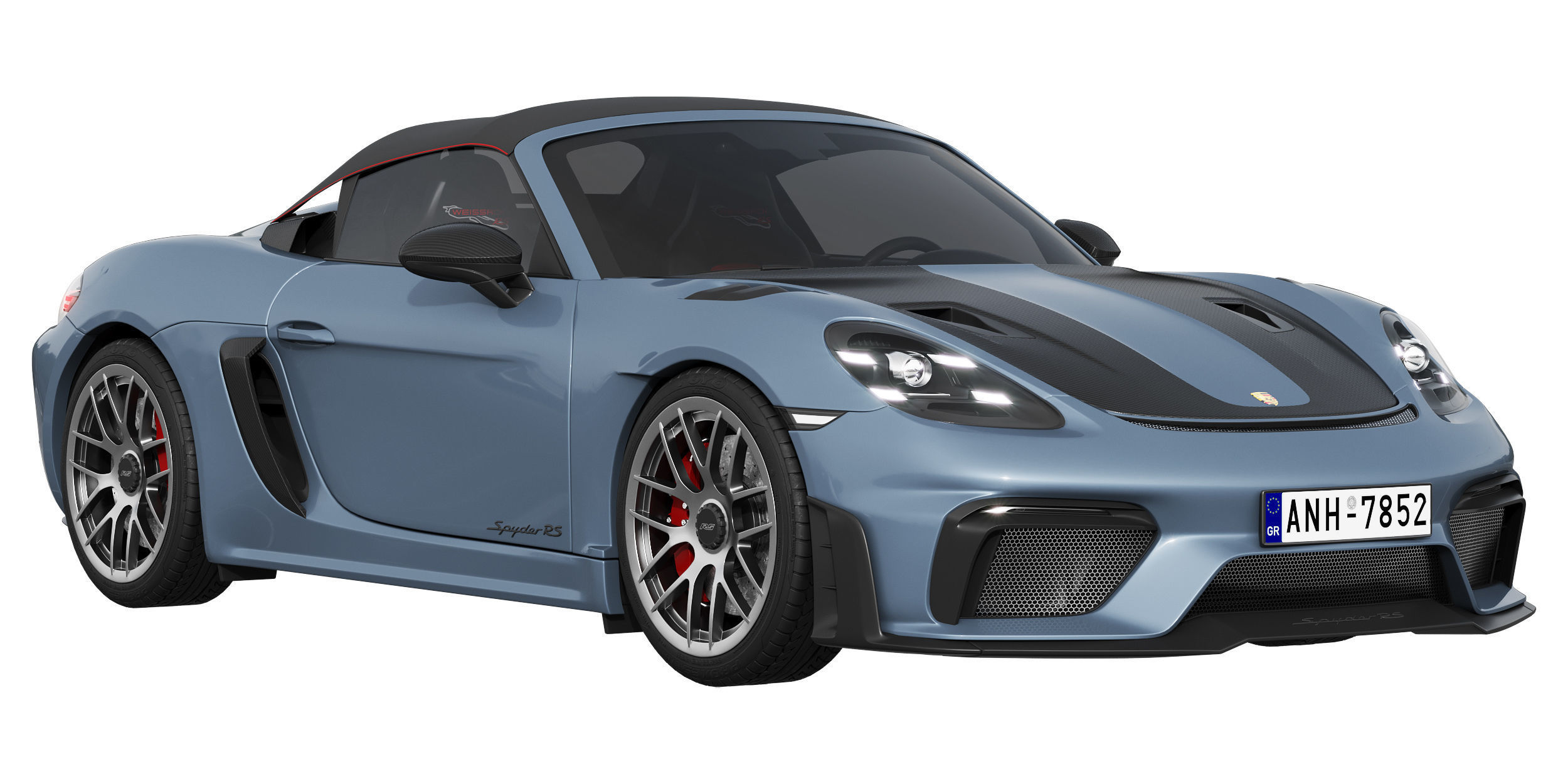 Porsche 718 Spyder RS 2024 3D model_3