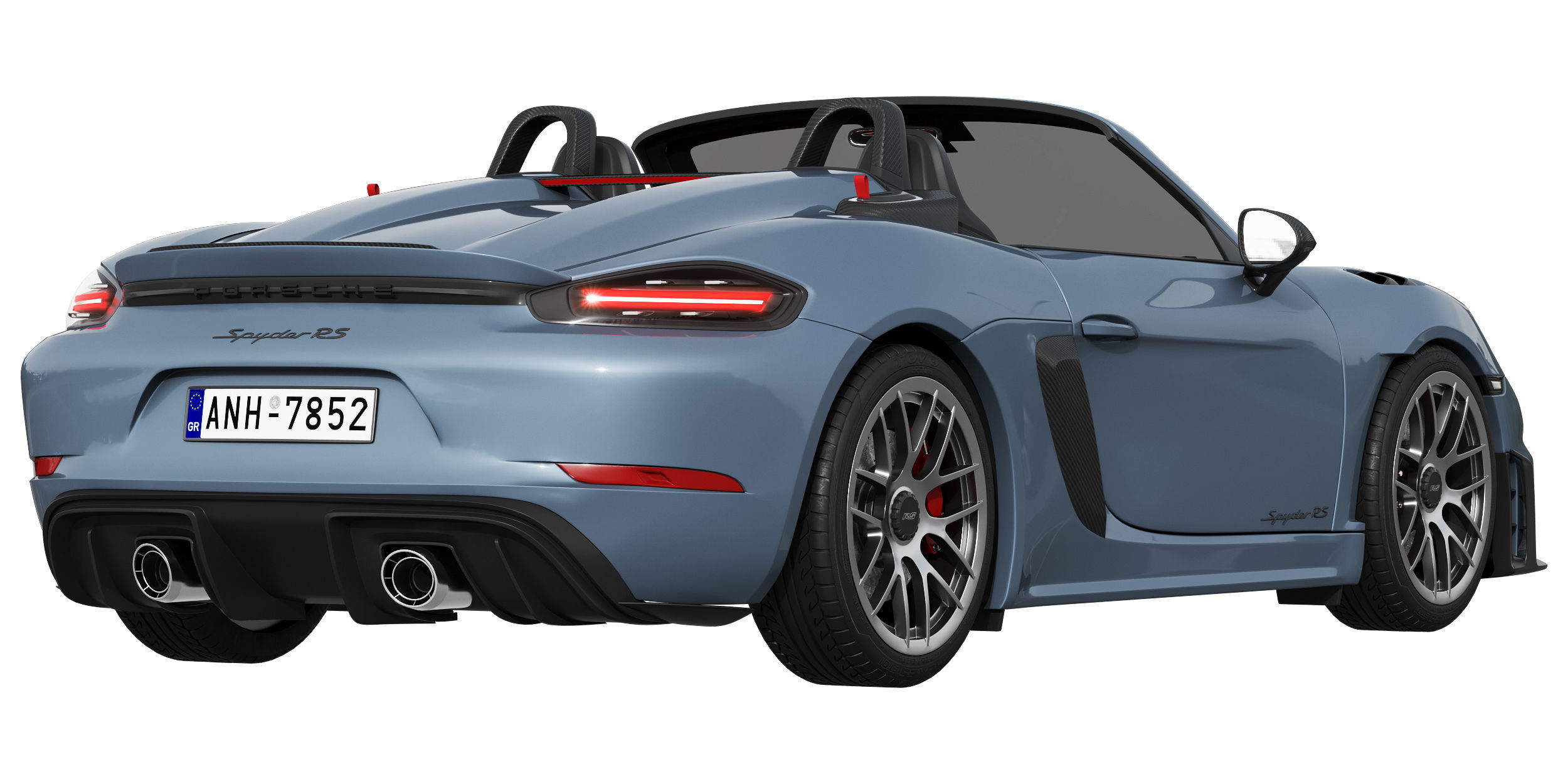 Porsche 718 Spyder RS 2024 3D model_6