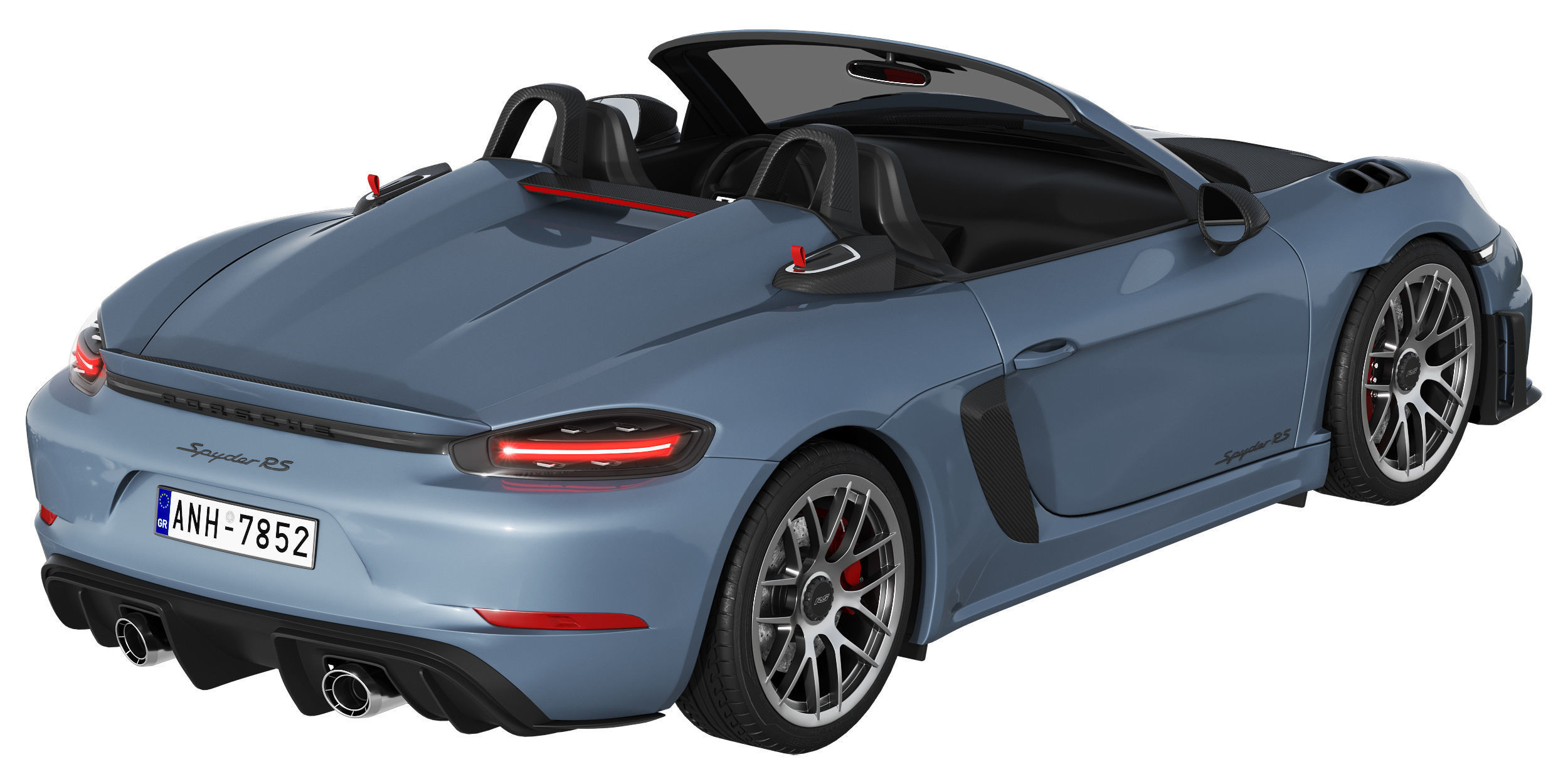 Porsche 718 Spyder RS 2024 3D model_8