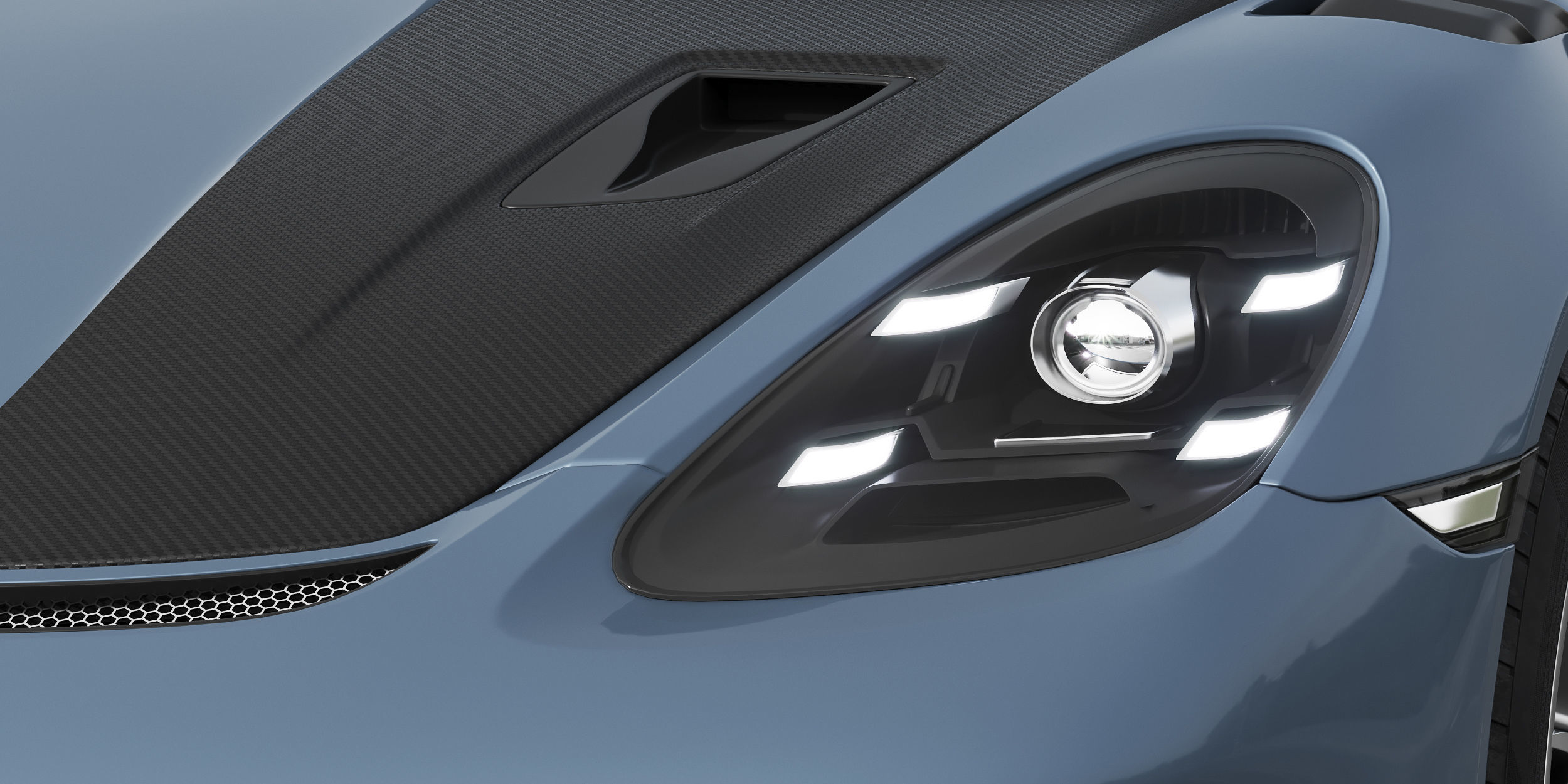 Porsche 718 Spyder RS 2024 3D model_21