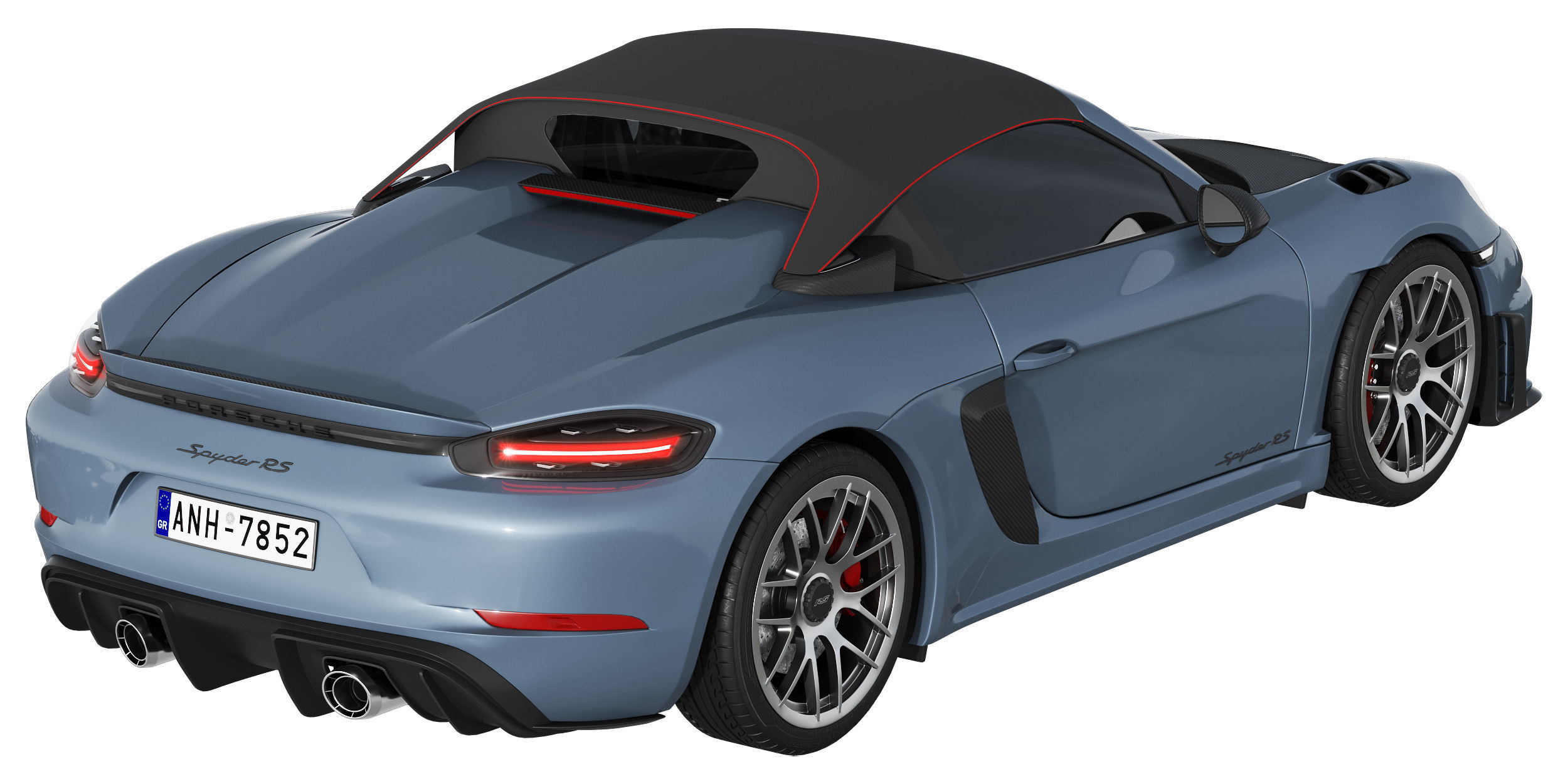 Porsche 718 Spyder RS 2024 3D model_9