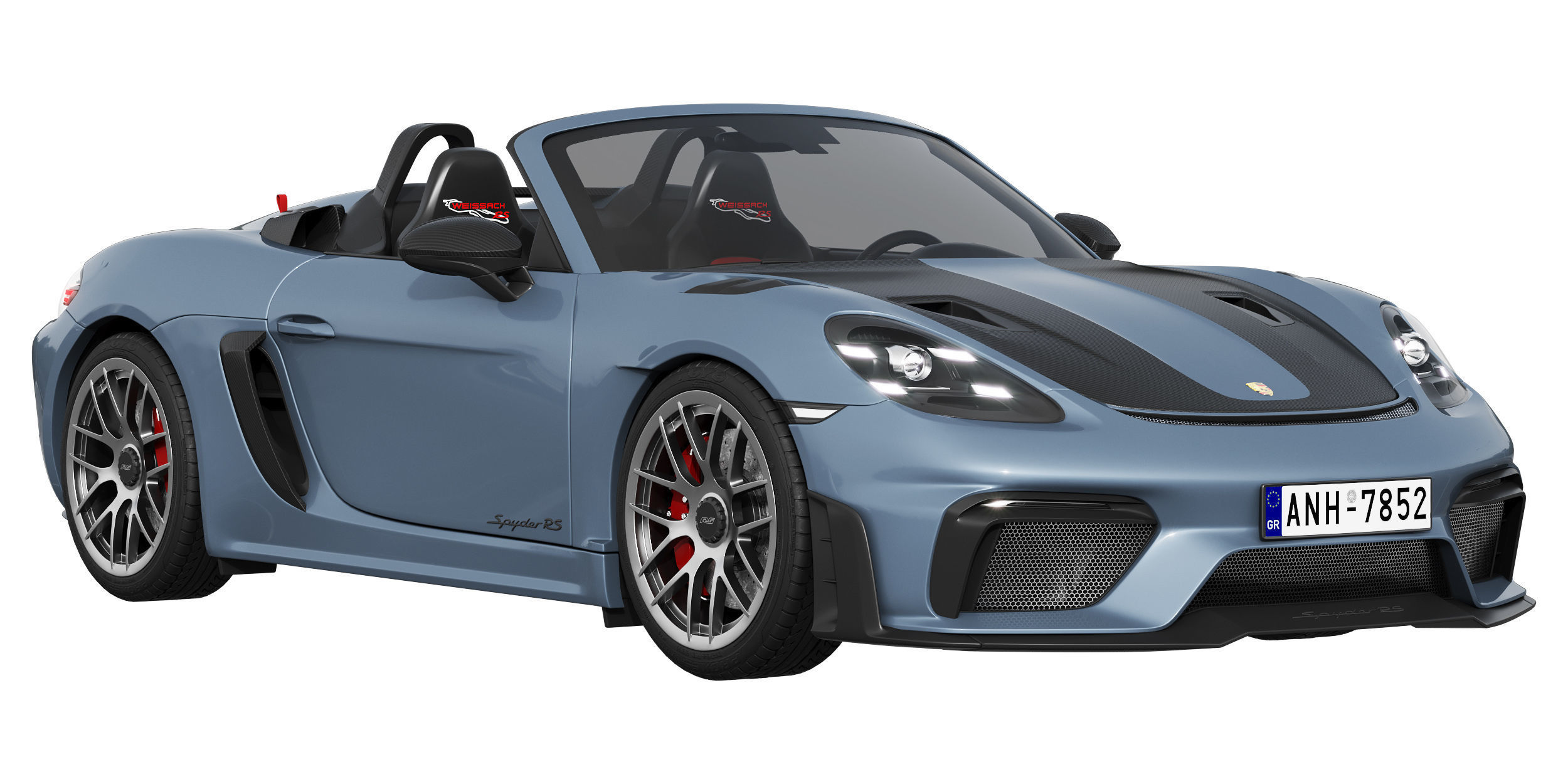 Porsche 718 Spyder RS 2024 3D model_2