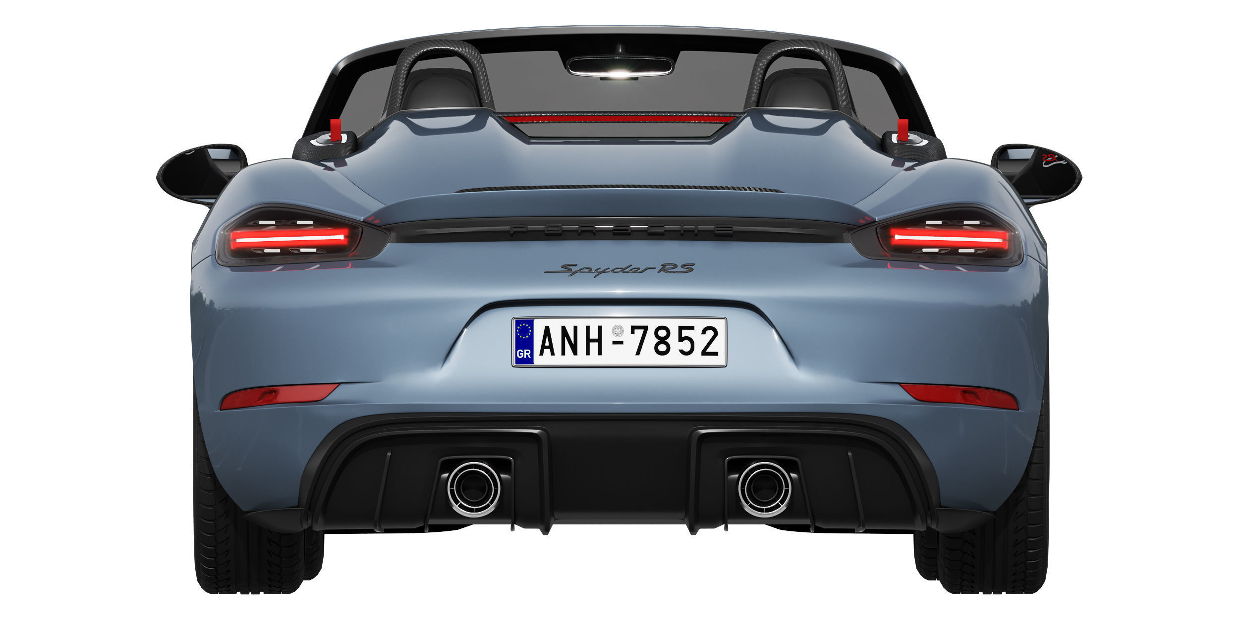 Porsche 718 Spyder RS 2024 3D model_14