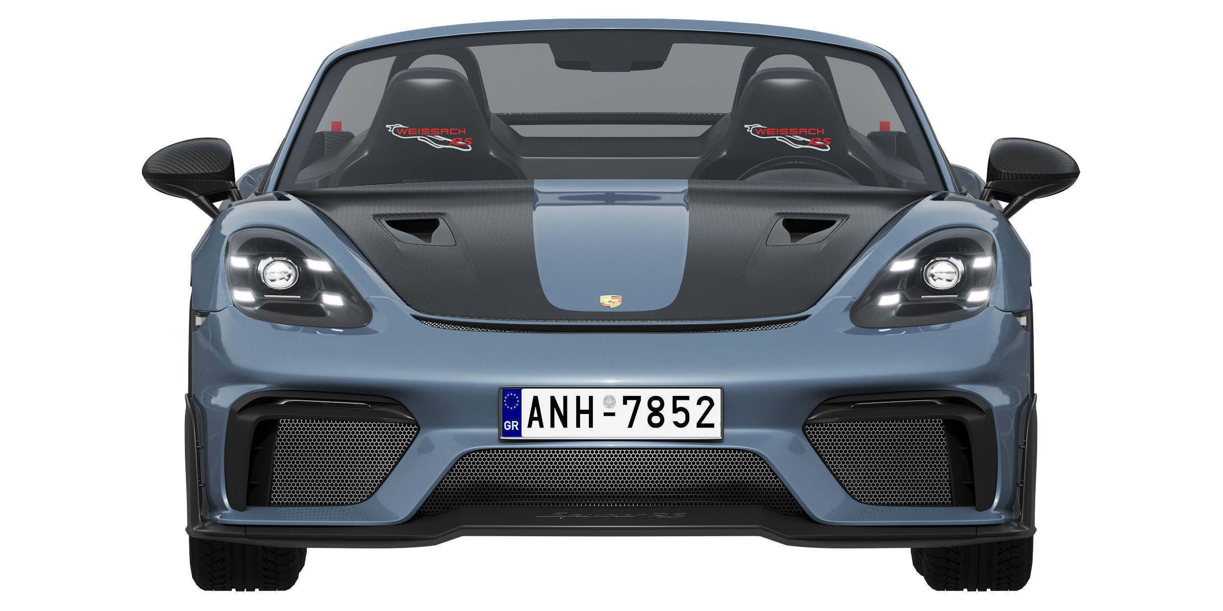 Porsche 718 Spyder RS 2024 3D model_12