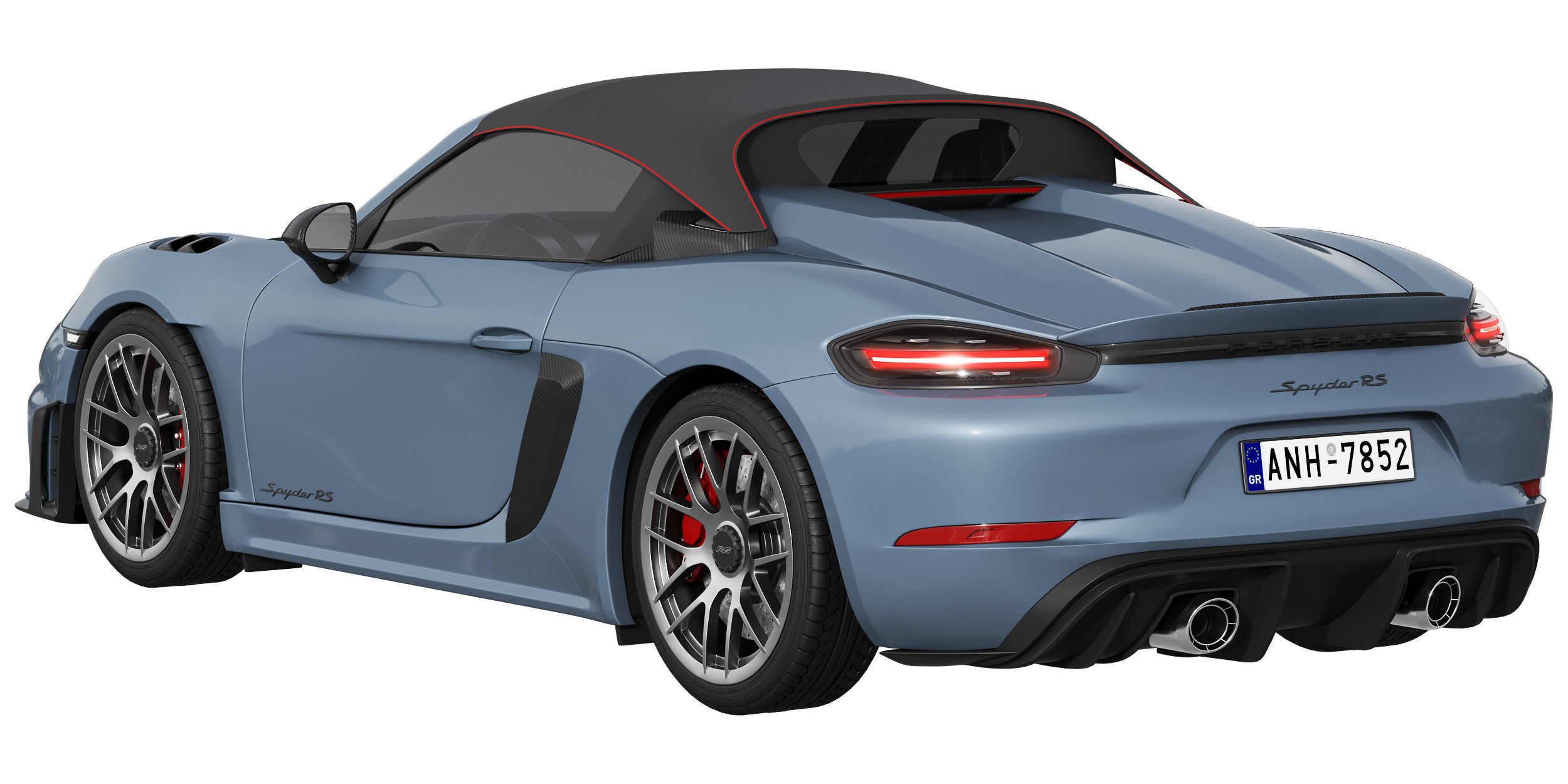 Porsche 718 Spyder RS 2024 3D model_5