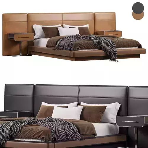 Pizaro Metal Bed By Evgor Collection