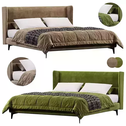 LUDOVIC BED BY CATTELAN ITALIA COLLECTION