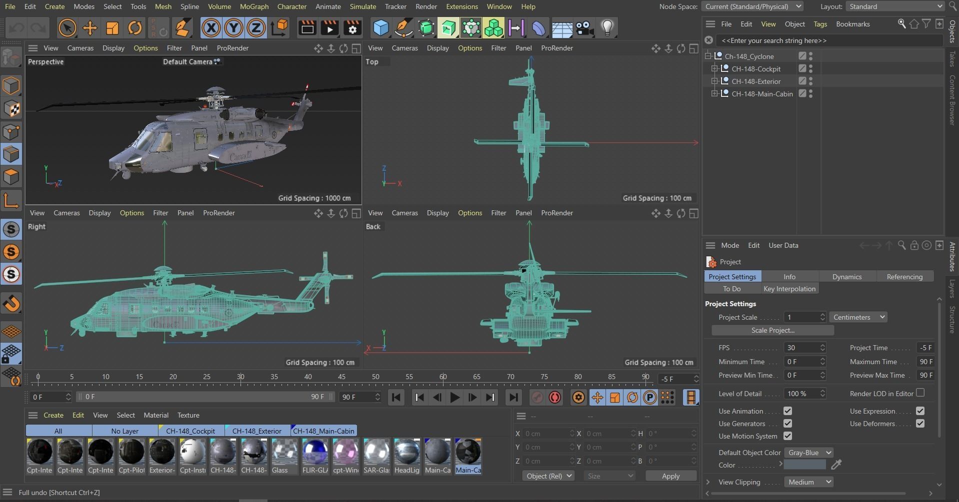 Sikorsky CH-148 Cyclone Extremely Detailed 3D model_20