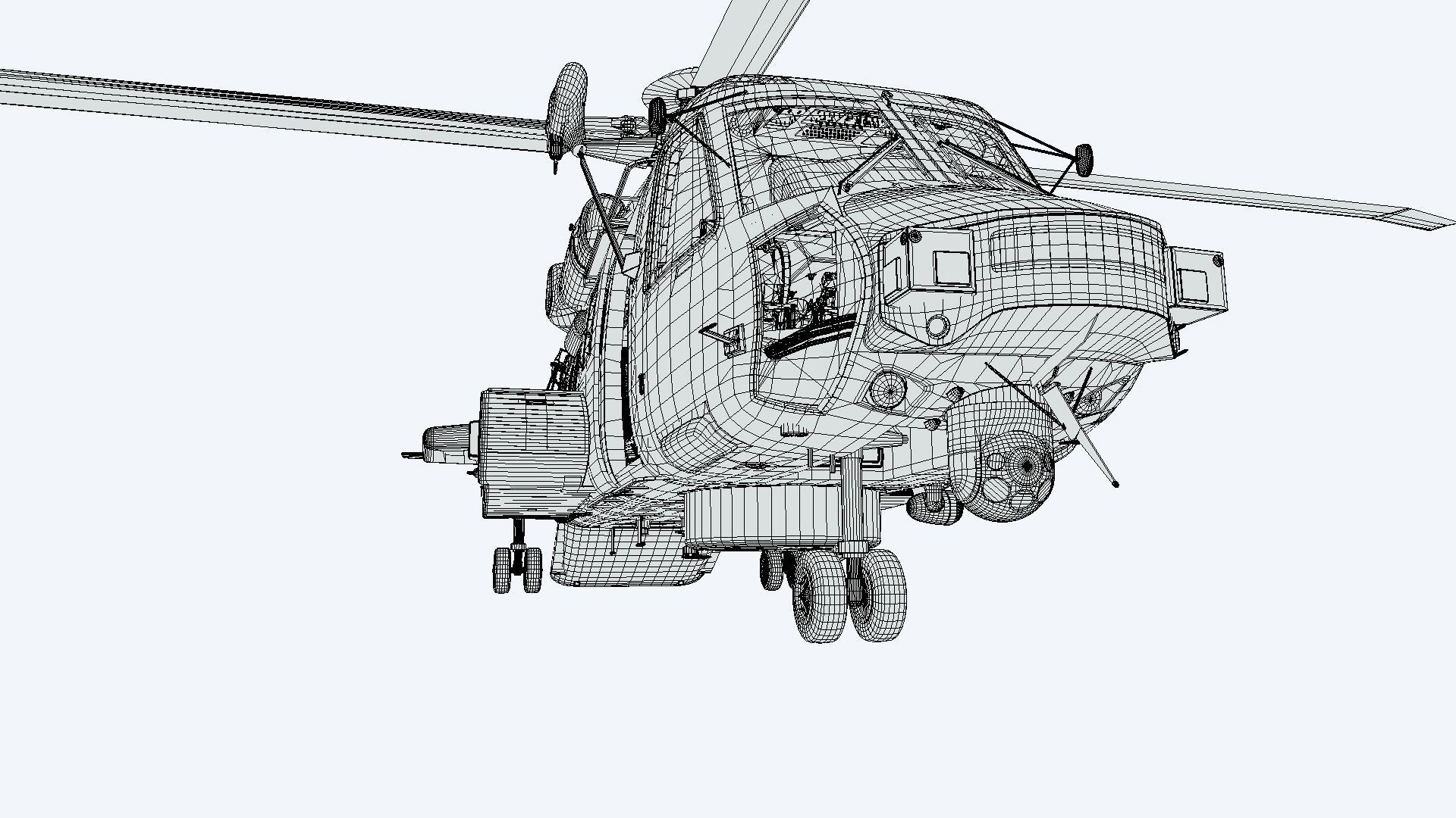 Sikorsky CH-148 Cyclone Extremely Detailed 3D model_19