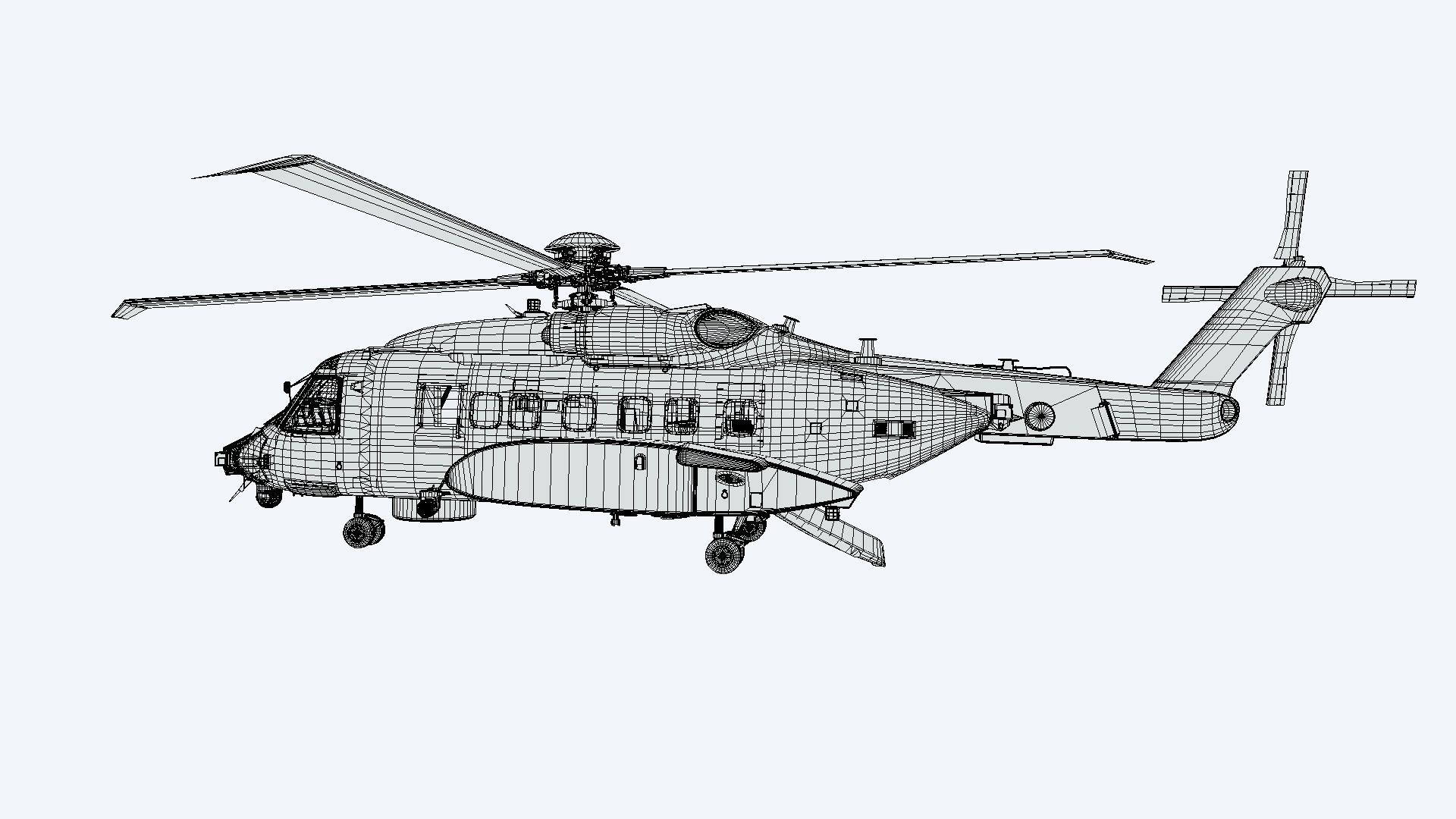 Sikorsky CH-148 Cyclone Extremely Detailed 3D model_18