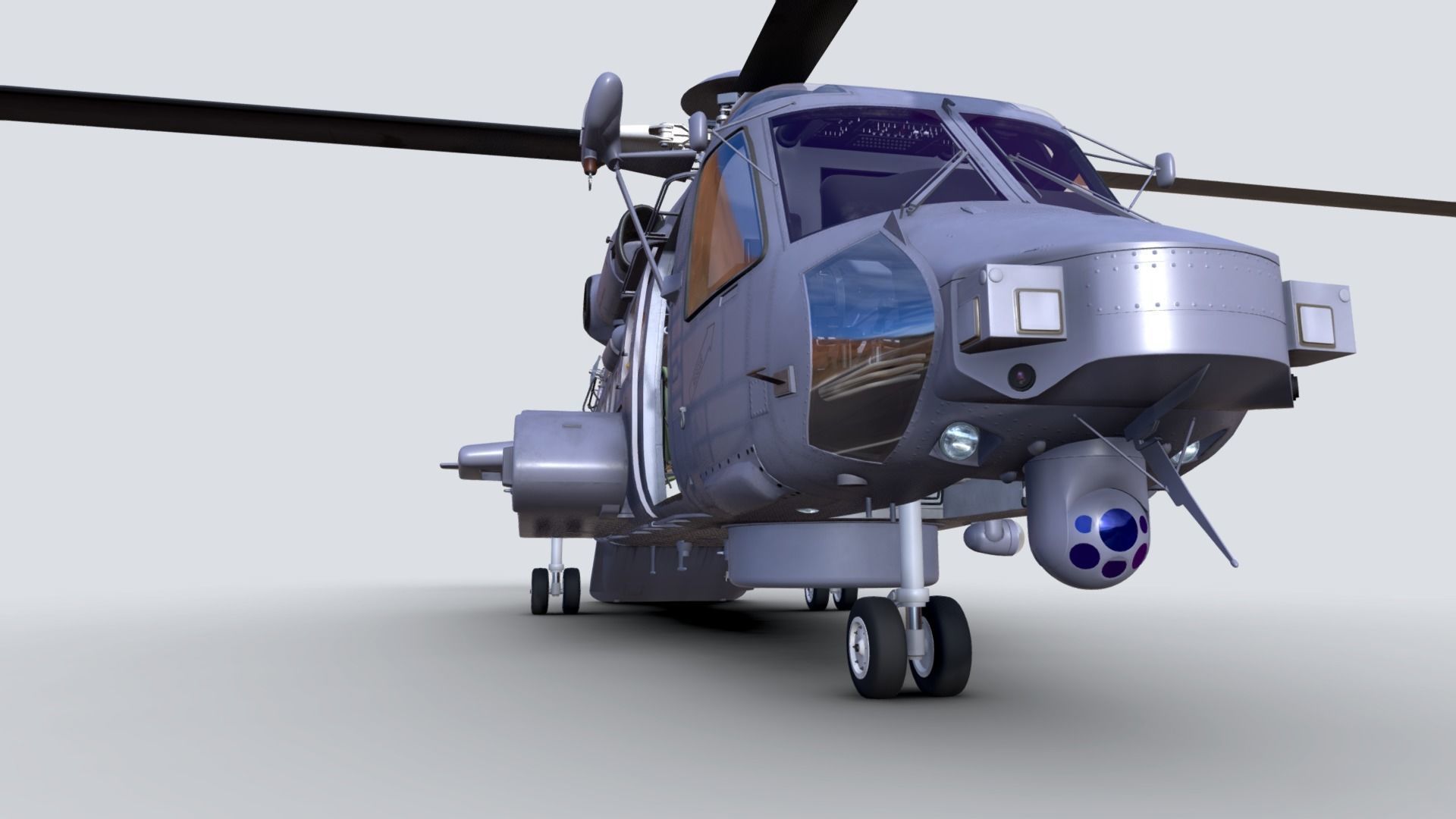 Sikorsky CH-148 Cyclone Extremely Detailed 3D model_3