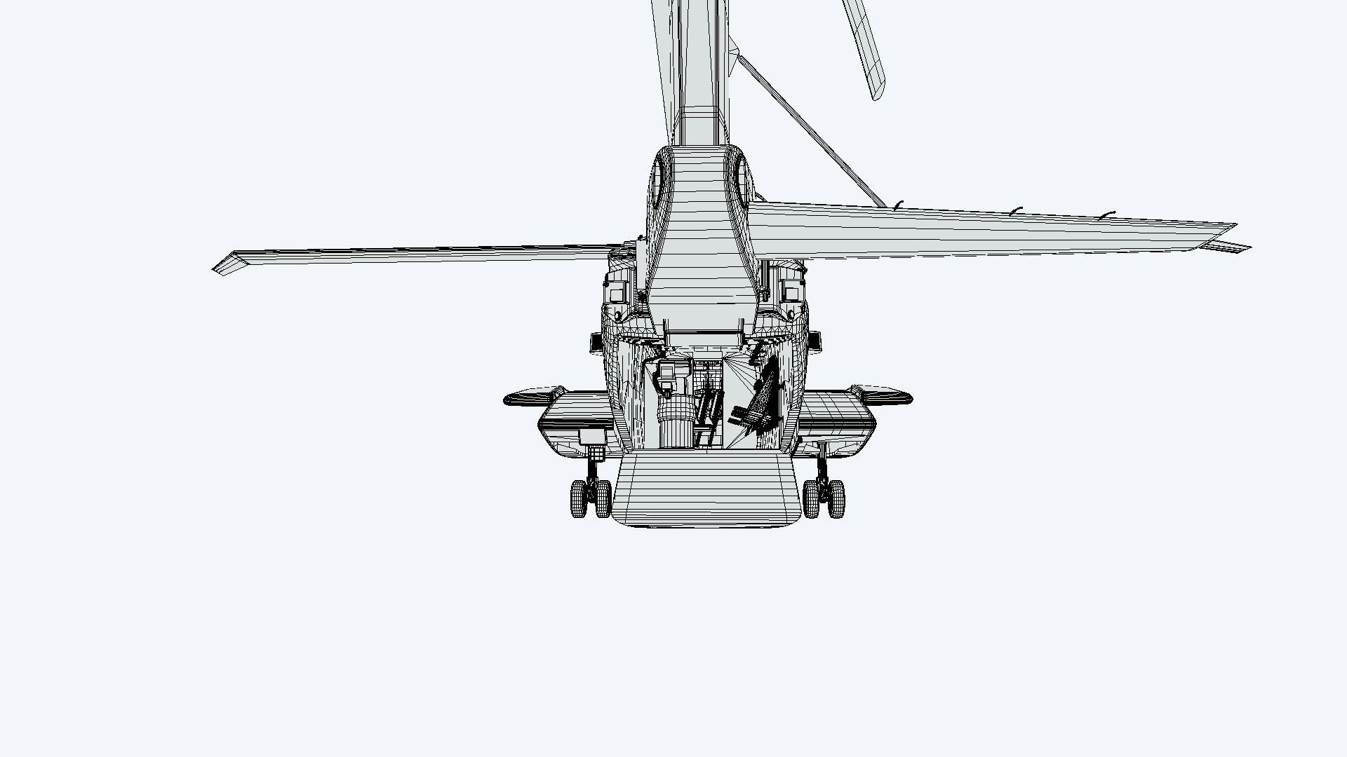 Sikorsky CH-148 Cyclone Extremely Detailed 3D model_17