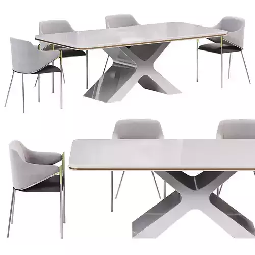 Netto dining table by Atmacha