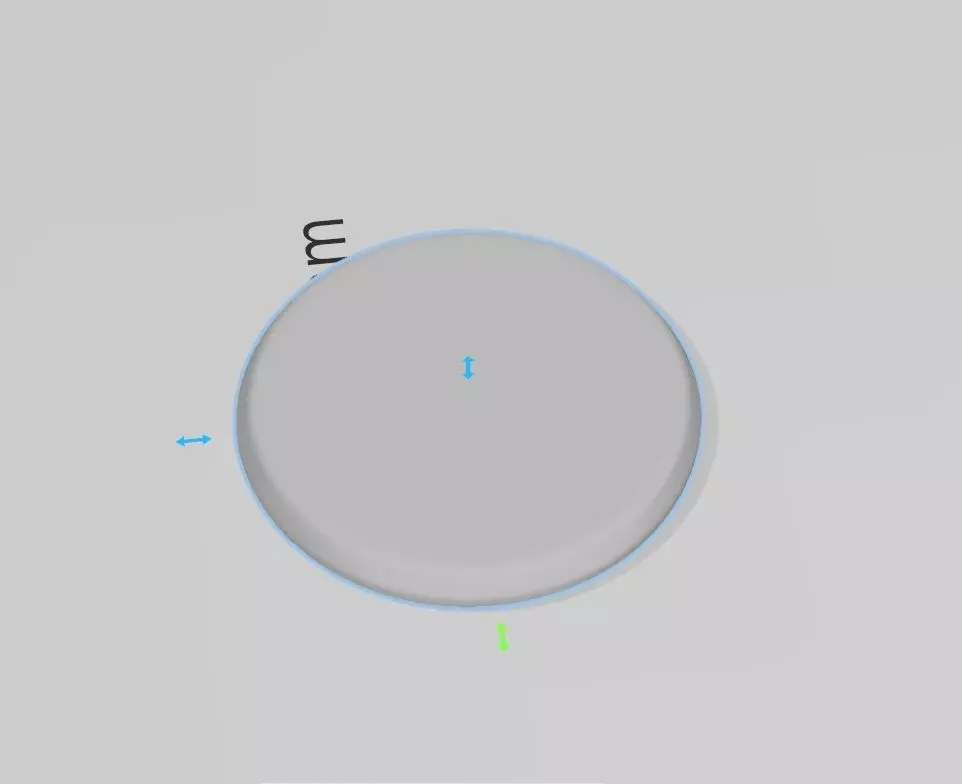 Simple round base for miniature figurine Free 3D print model