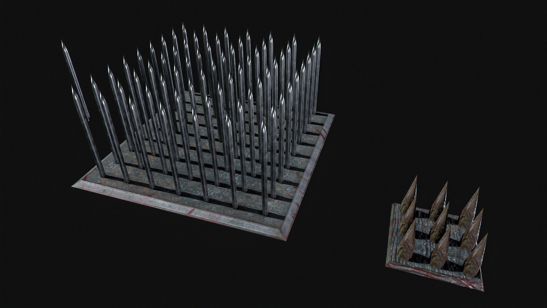 Medieval   Trap Pack  Low-poly 3D model_25
