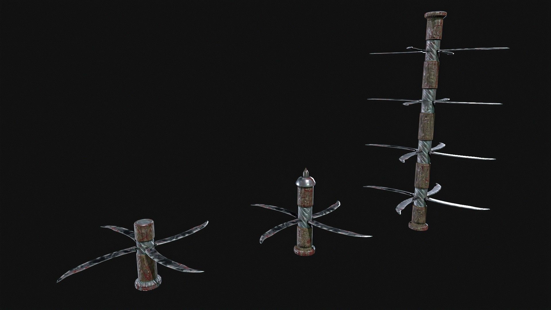 Medieval   Trap Pack  Low-poly 3D model_14