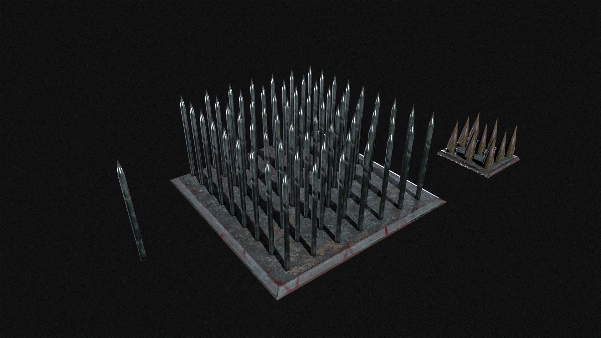 Medieval   Trap Pack  Low-poly 3D model_29