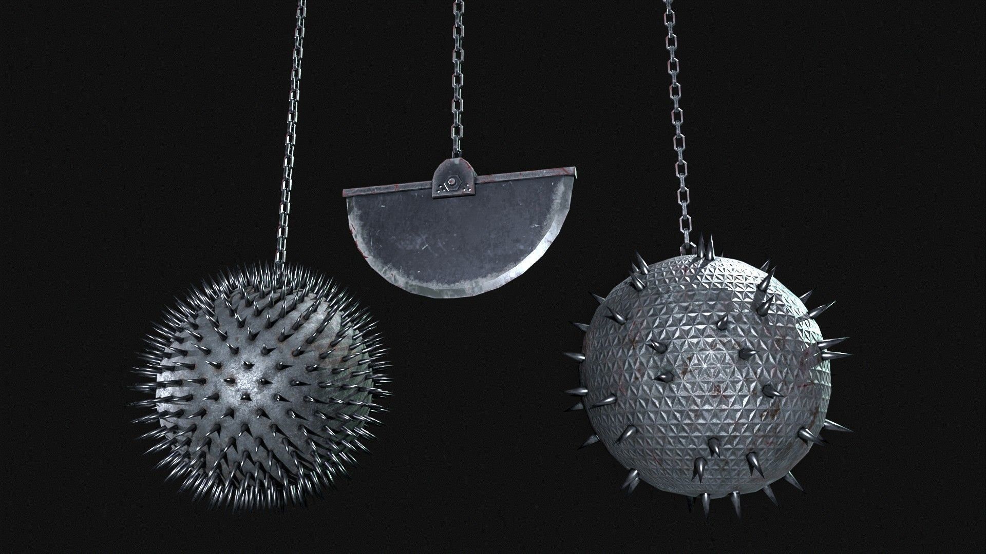 Medieval   Trap Pack  Low-poly 3D model_28