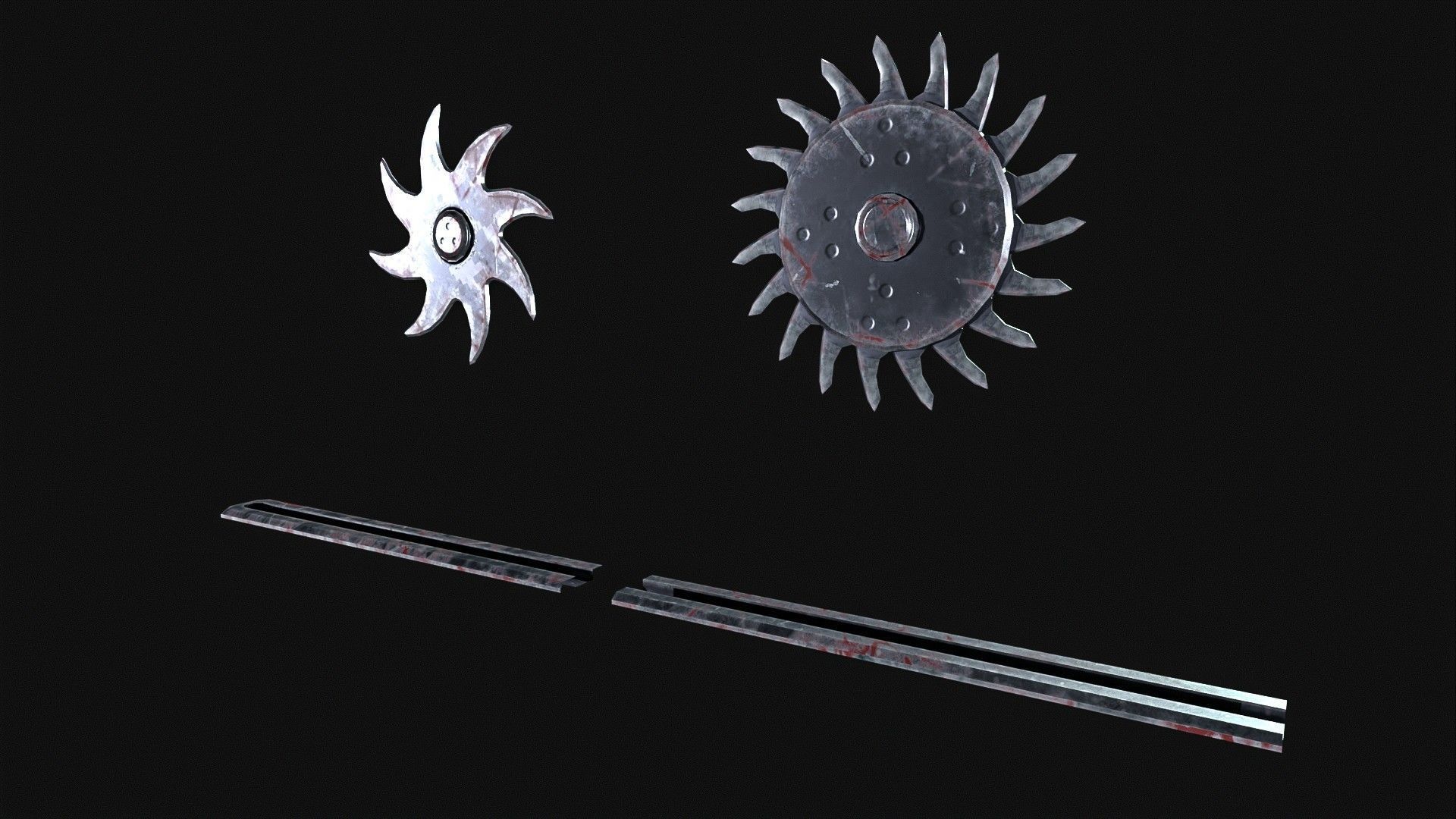 Medieval   Trap Pack  Low-poly 3D model_26