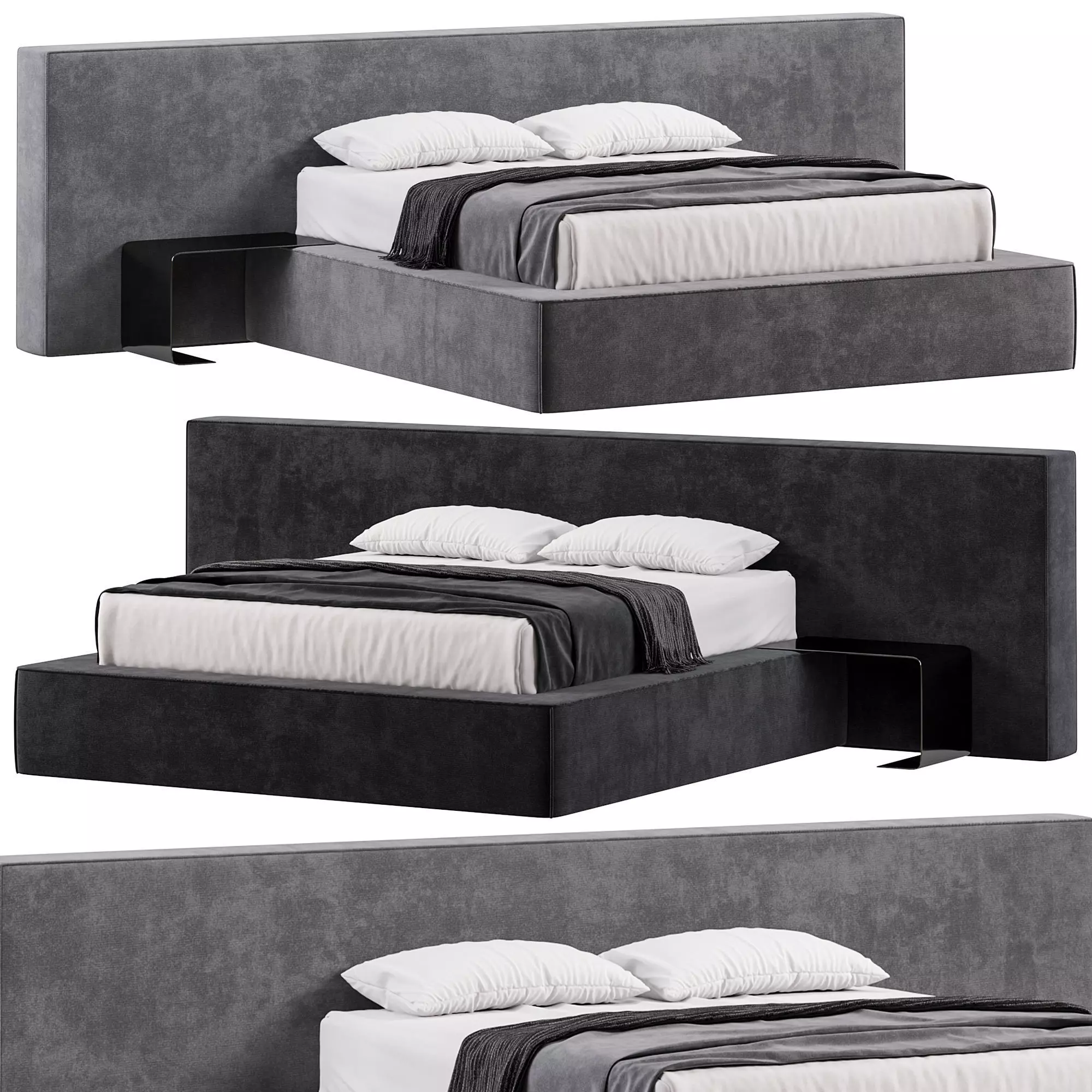 SEAMUS BED BY NOHO COLLECTION 3D model_0