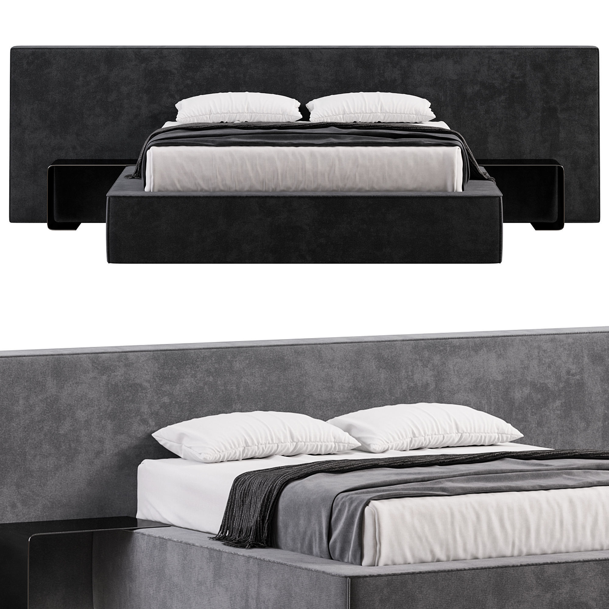 SEAMUS BED BY NOHO COLLECTION 3D model_1