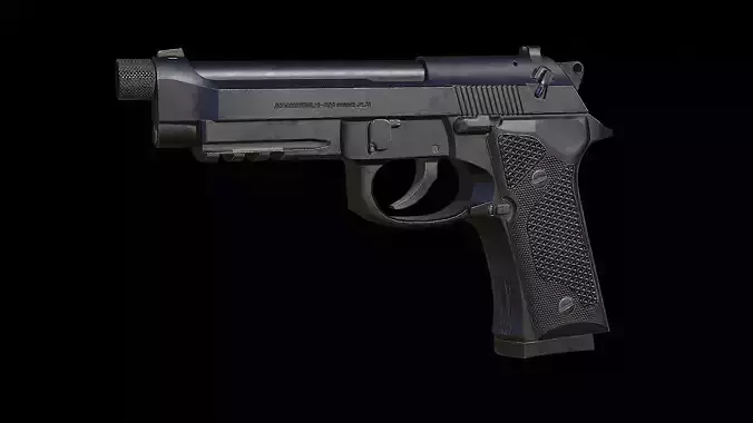 Beretta M9A3 3D model