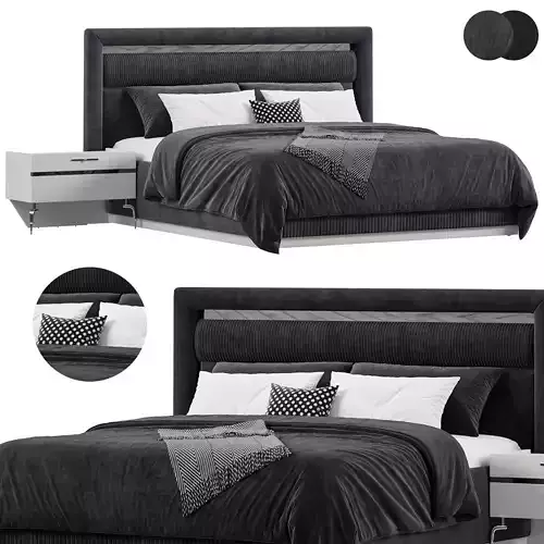 Elen Bed By Akyuz Mobilya Collection