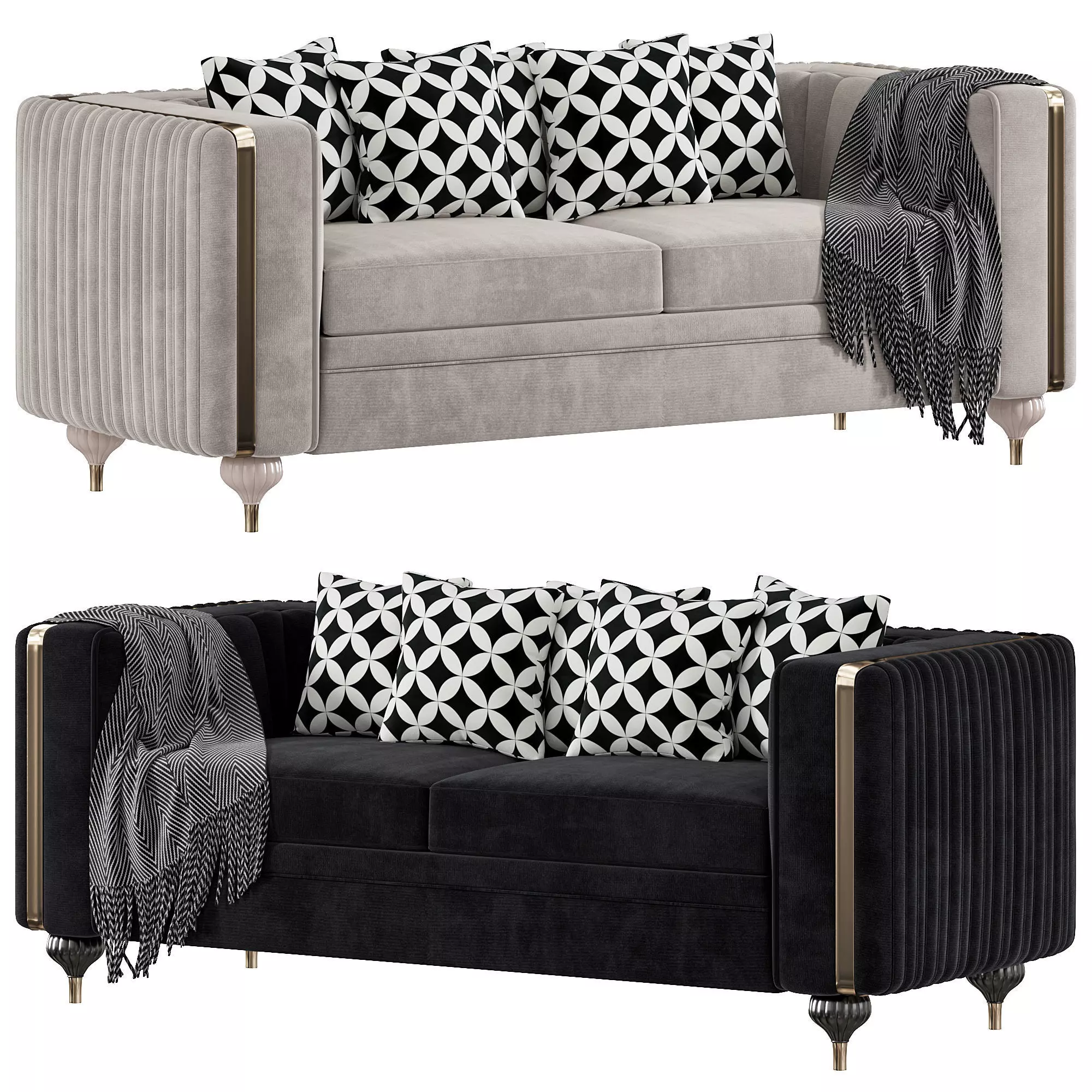 RITA SOFA BY AKYUZ MOBILYA COLLECTION 3D model