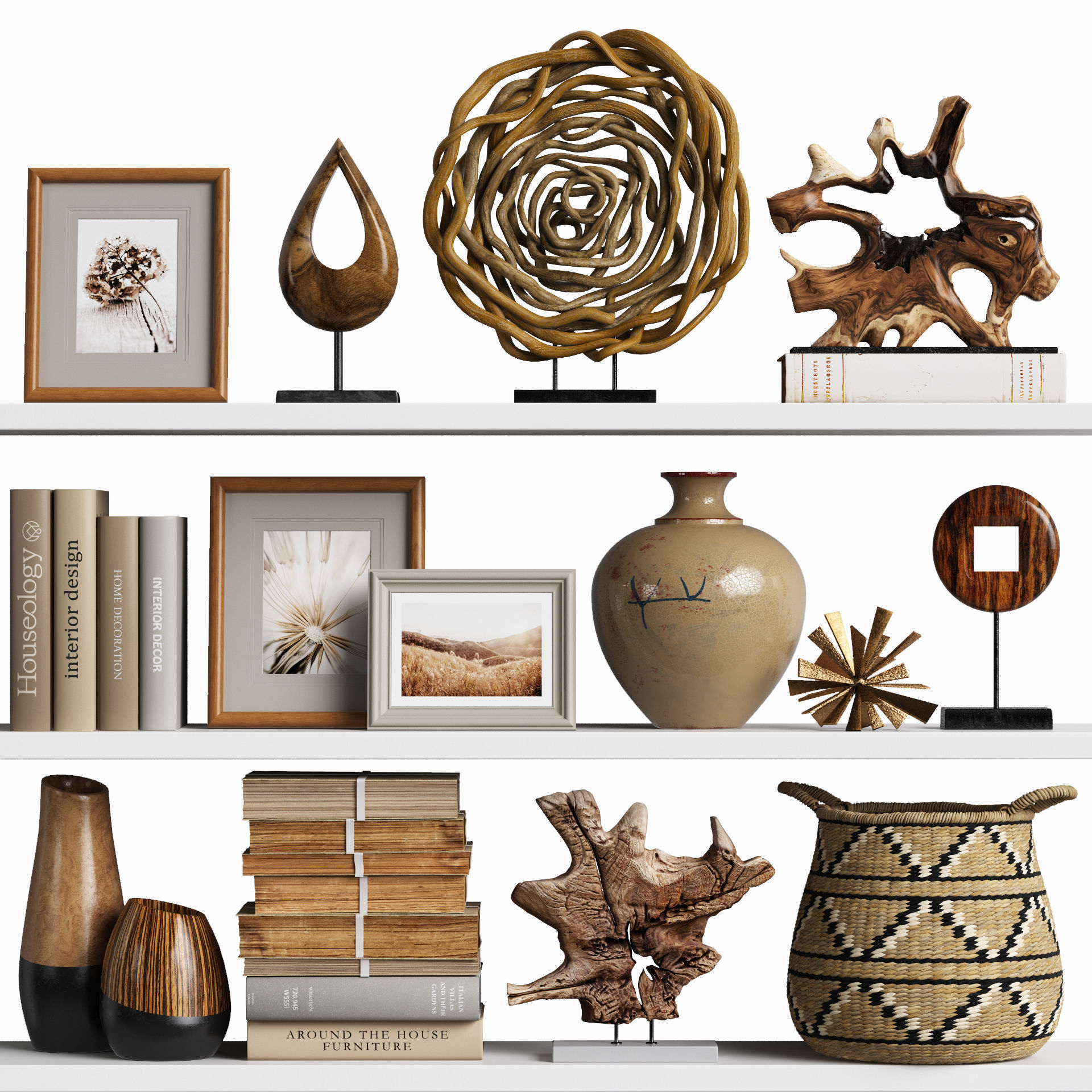 Decor Set 190 3D model_1