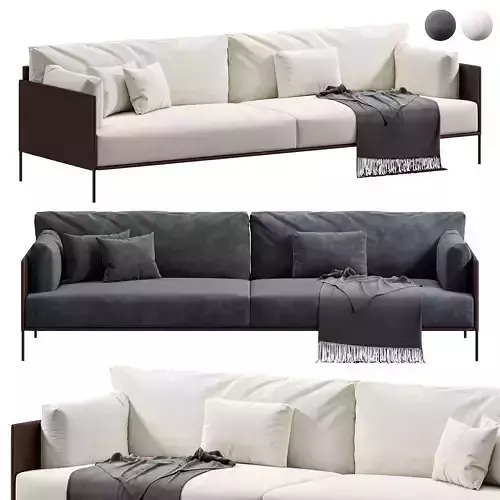 Greene Sofa by Living Divani 3D model
