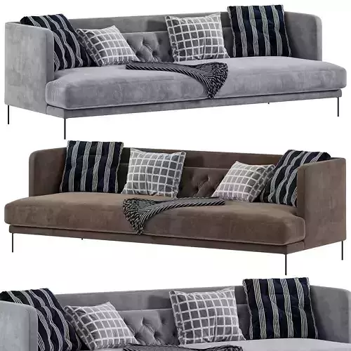 Lipp Sofa By Living Collection 3D model