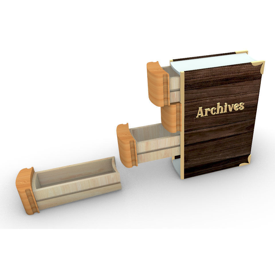 ARCHIVES BOOK BOX 3D model_4