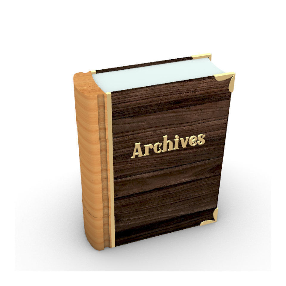ARCHIVES BOOK BOX 3D model_6